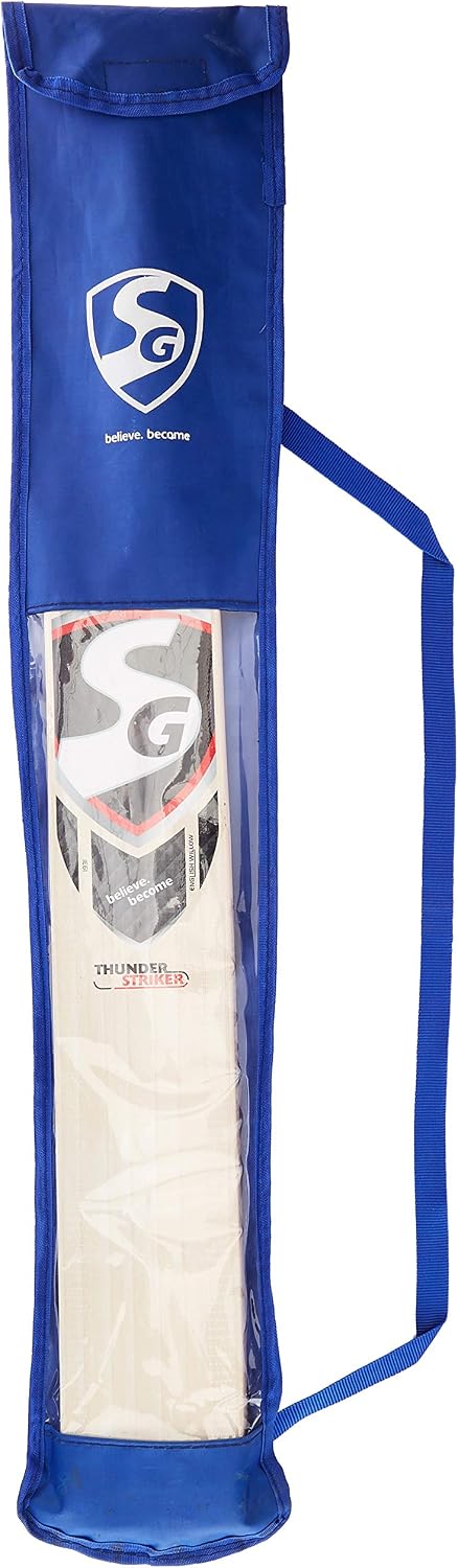 SG Thunder Striker English-Willow Short Handle Cricket Bat, English Willow