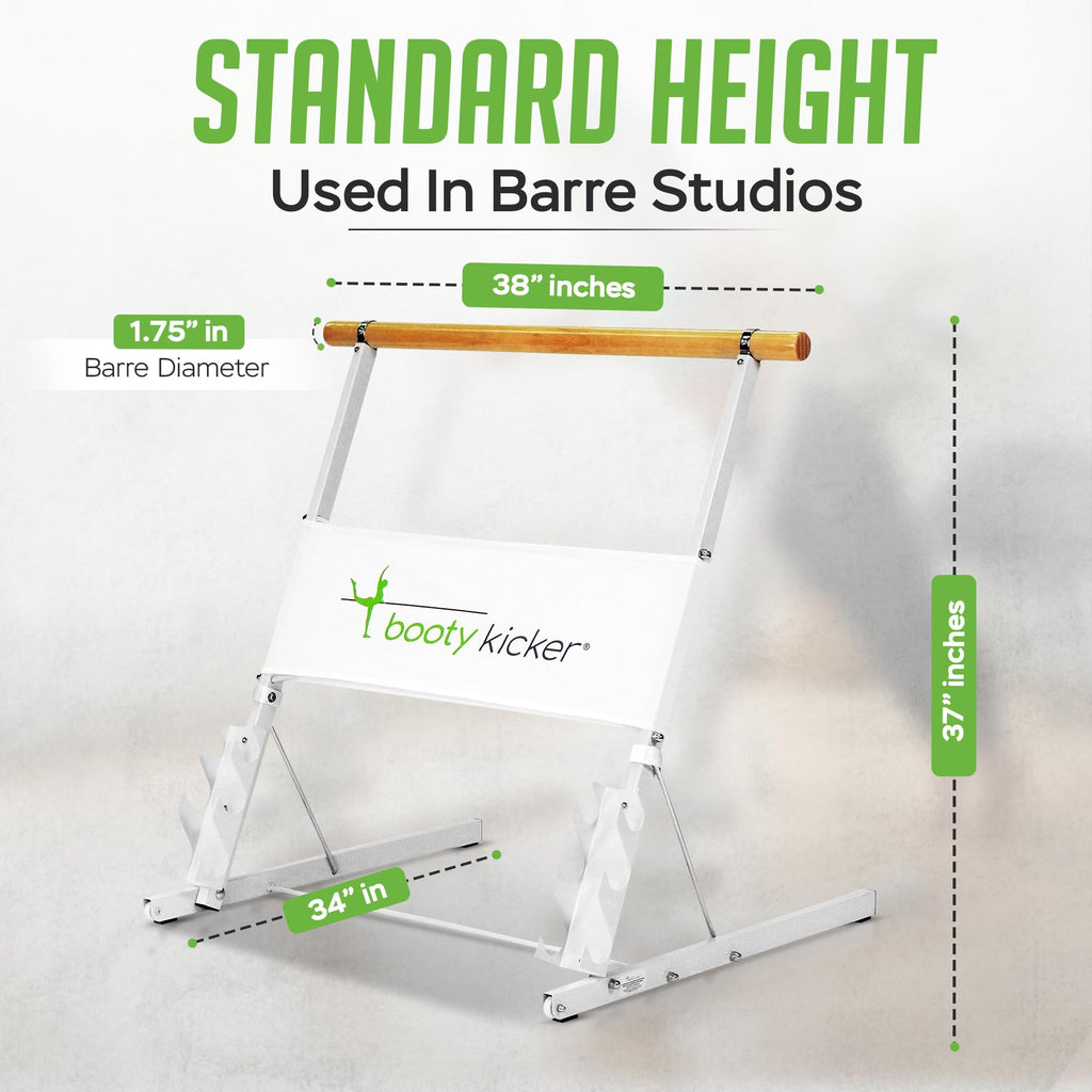 Portable Folding Exercise Bar for Barre, Balance and Ballet Home Workouts