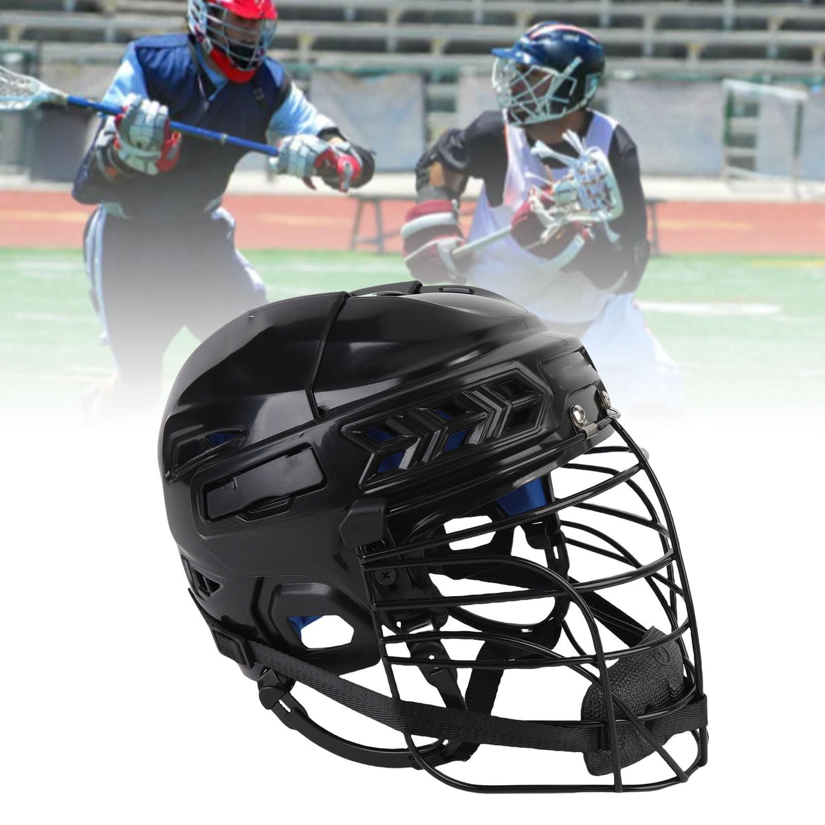 Lightweight Hockey Helmet,EVA Lining Impact Ice Hockey Helmet, Suitable for Teenagers and Adults