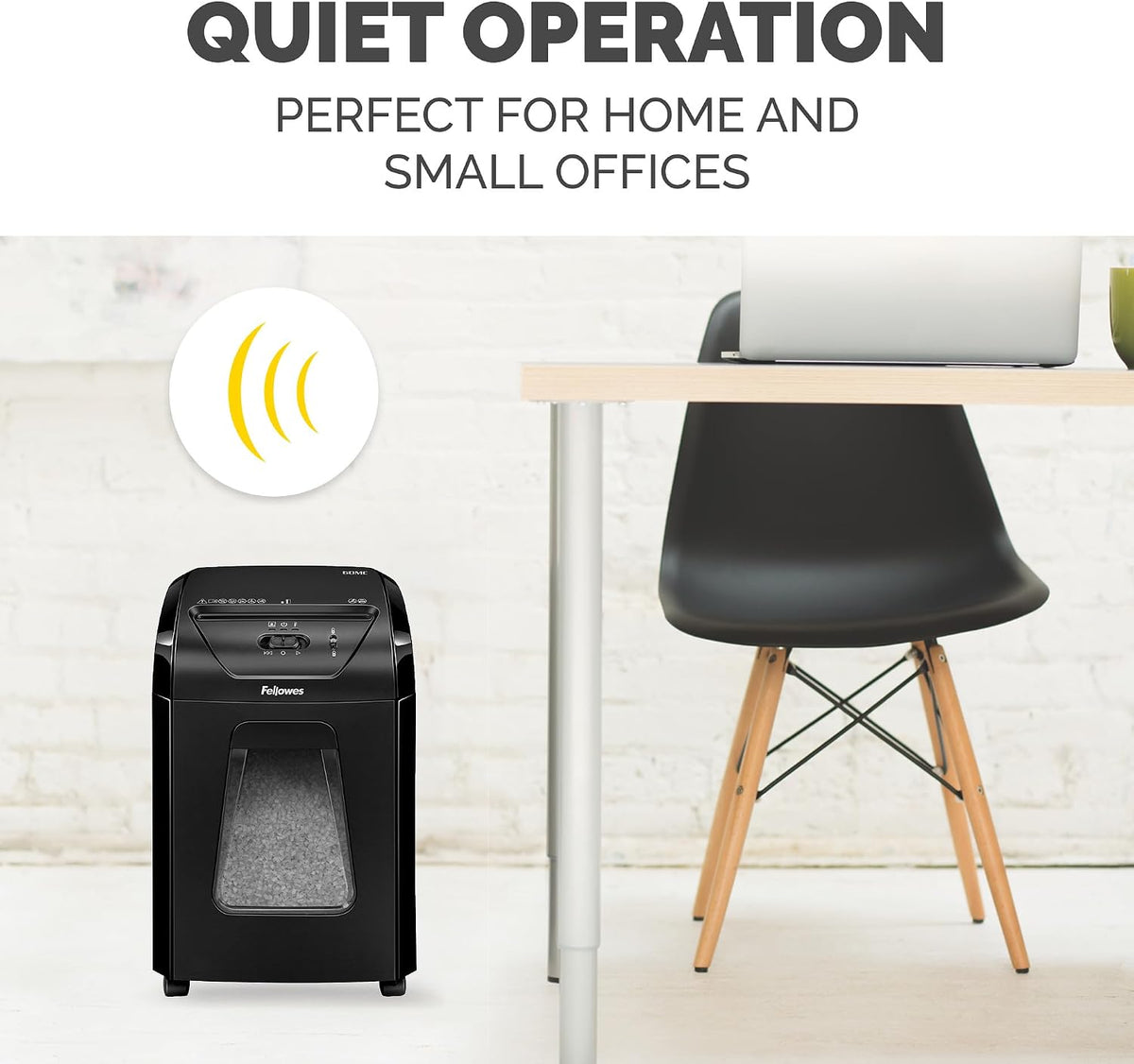Fellowes Powershred 60MC Micro-Cut 10 Sheet Home Office Paper Shredder