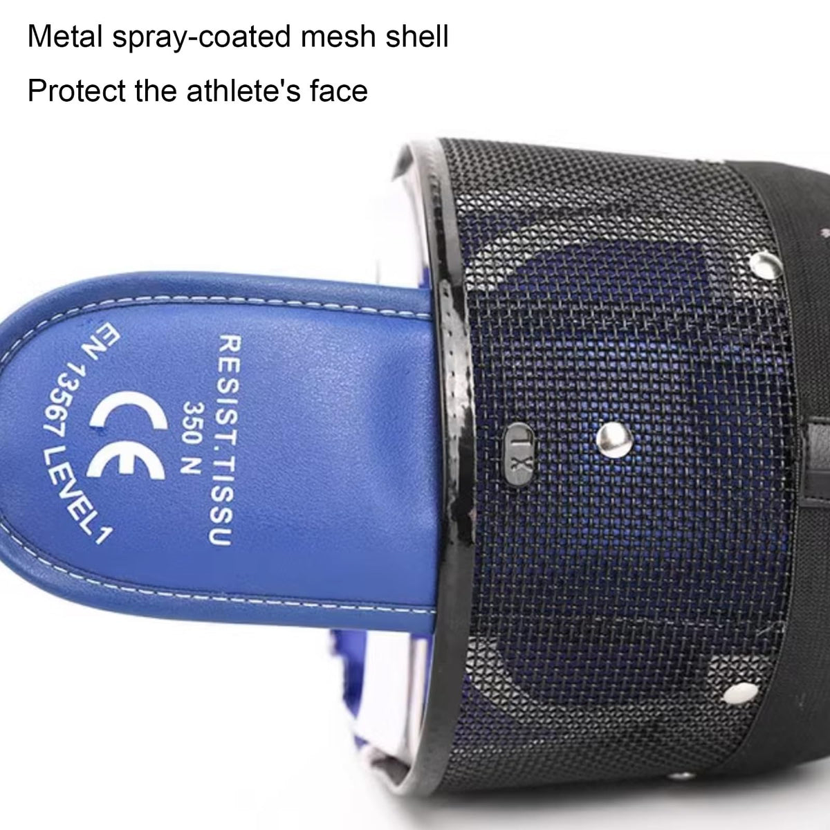 Fencing Mask, Fencing Epee Mask, Fencing Sports Mask, Fencing Protective Gear, CE 350N Certified, for Daily Practice and Competition