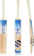 Sports Blue English Willow Cricket Bat | Grade 1 Cricket bat | 9+ Straight Grains with 38mm+ Edges | Ready to Play with oiling and Knocking