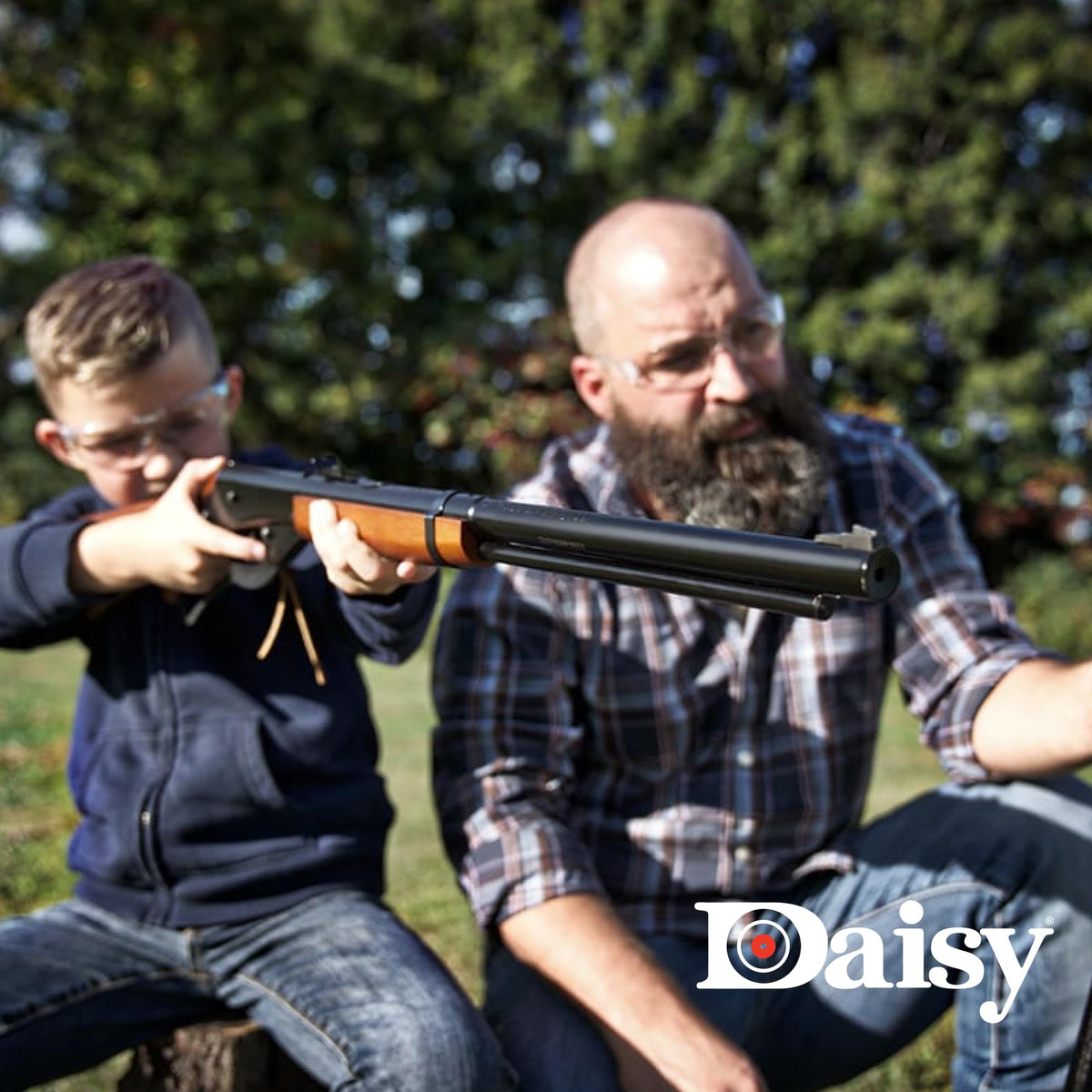 Daisy Red Ryder 1938 .177 BB Rifle- Wood Stock- LeverâAction