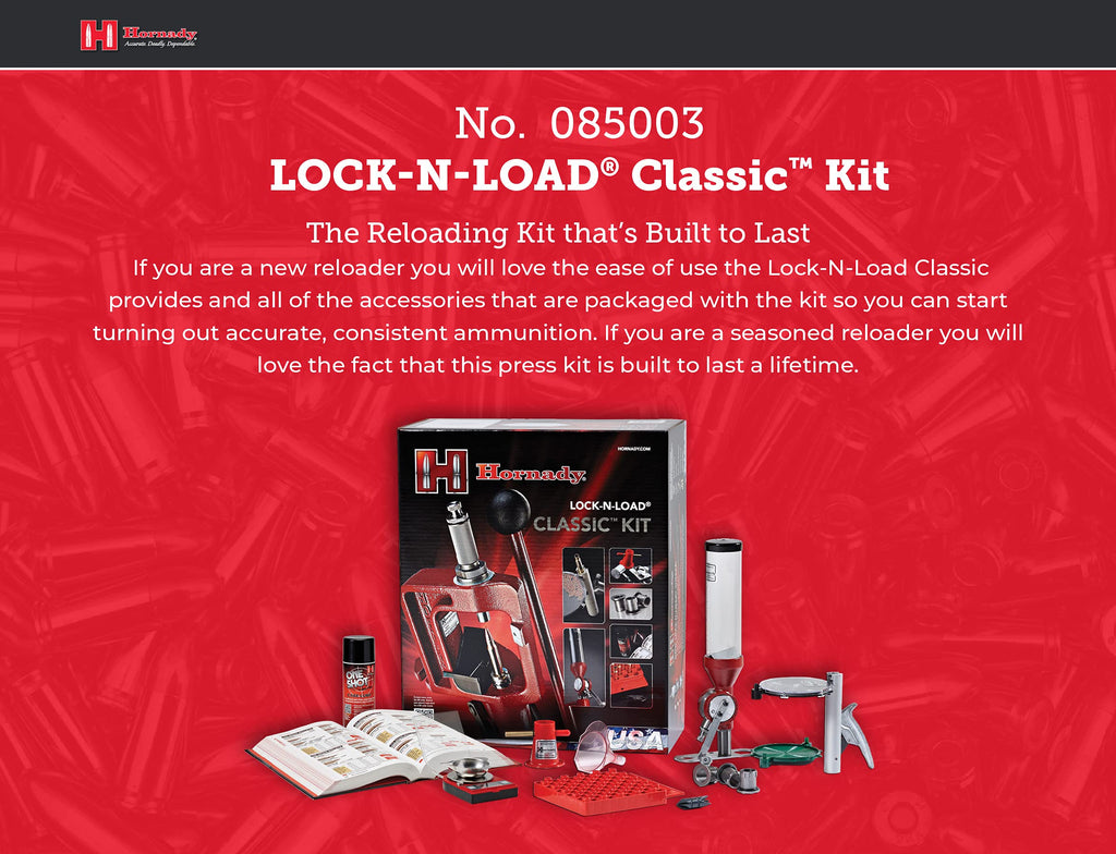 Hornady Lock-N-Load Classic Reloading Press Kits
