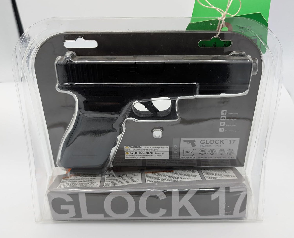 Glock 17 Gen3 Blowback .177 Caliber BB Gun Air Pistol