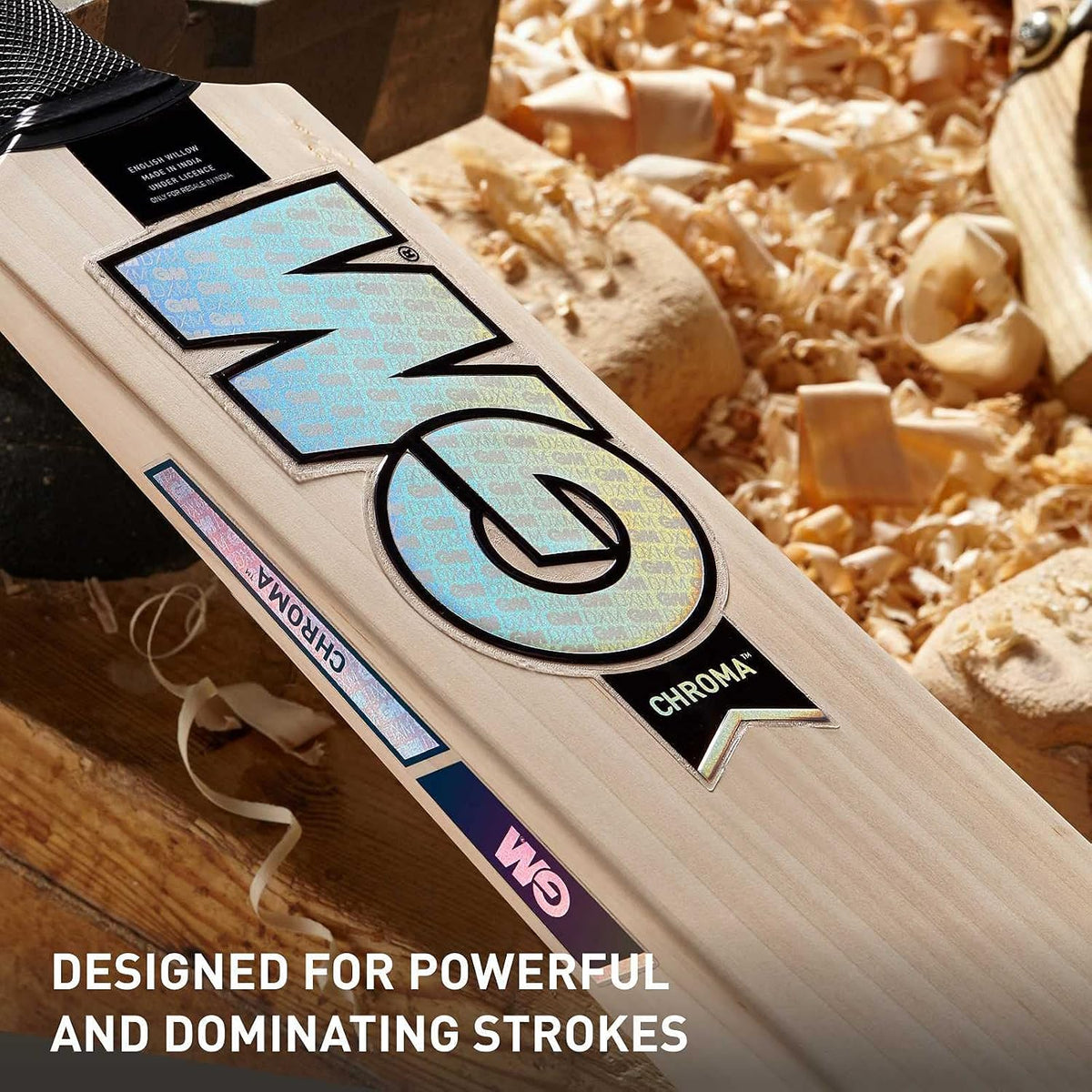 GM Chroma 808 English Willow Short Handle Cricket Bat Size-Mens