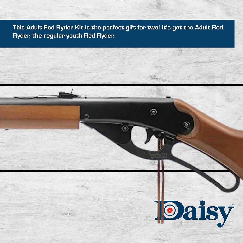 Daisy Red Ryder 1938 .177 BB Rifle- Wood Stock- LeverâAction