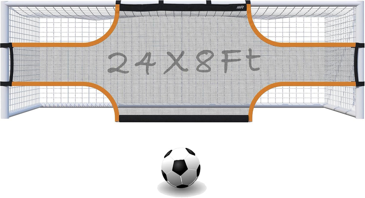 MR Soccer Goal Target Sheet, Field Net, Professional Shooting Practice Aid