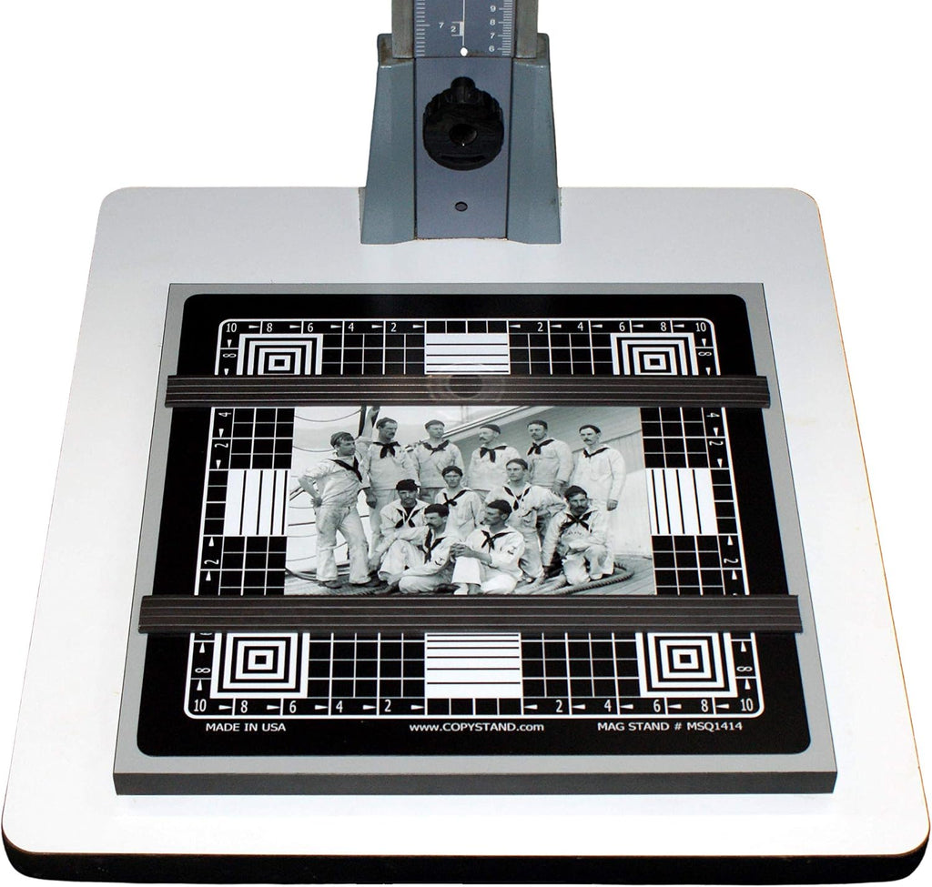 Photography & Videography Floating Magnetic Board, Copy Holder, #1414MSQ for Quick Focusing and Copying with Your Digital Camera, or Smartphone