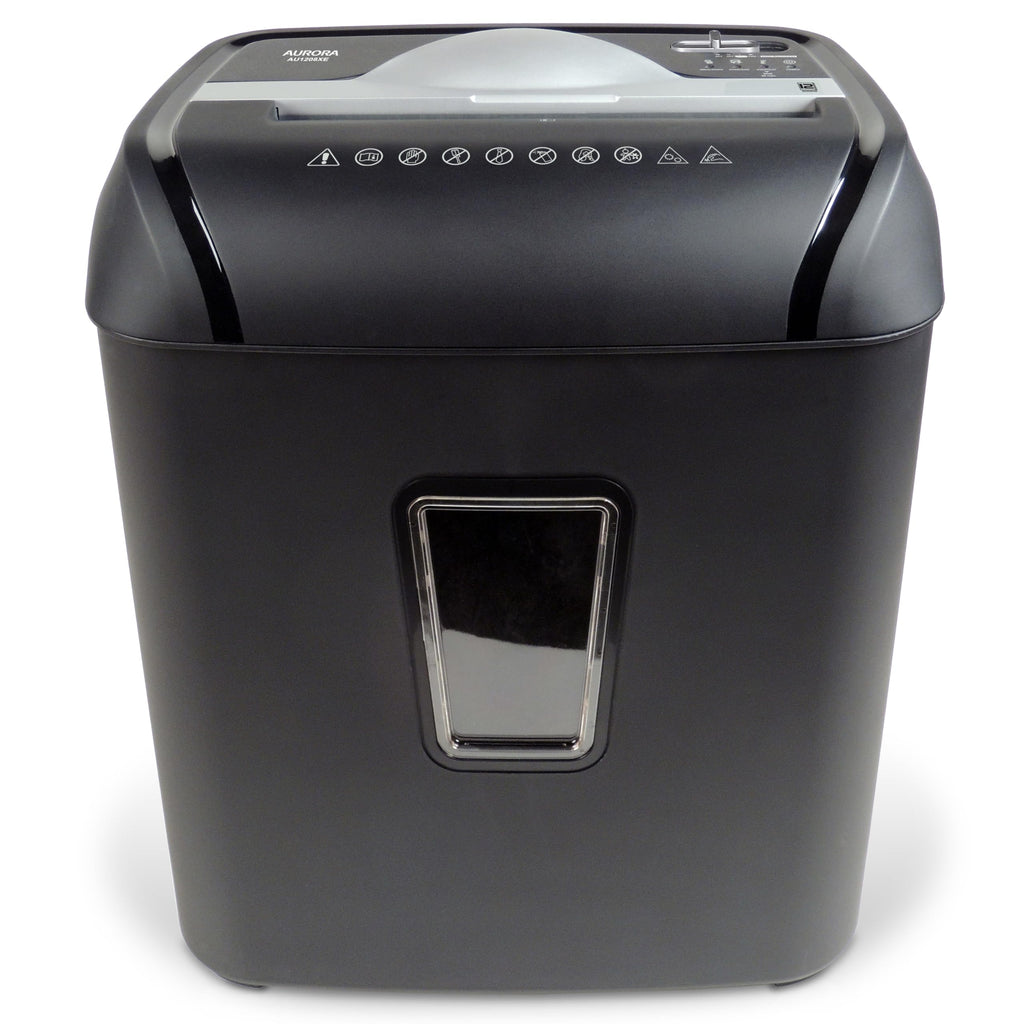 Aurora AU1640XA Anti-Jam 16 Sheet Crosscut Paper/CD and Credit Card/ 5 Gal Pullout Basket Shredder, 30 Minutes Continuous Run Time
