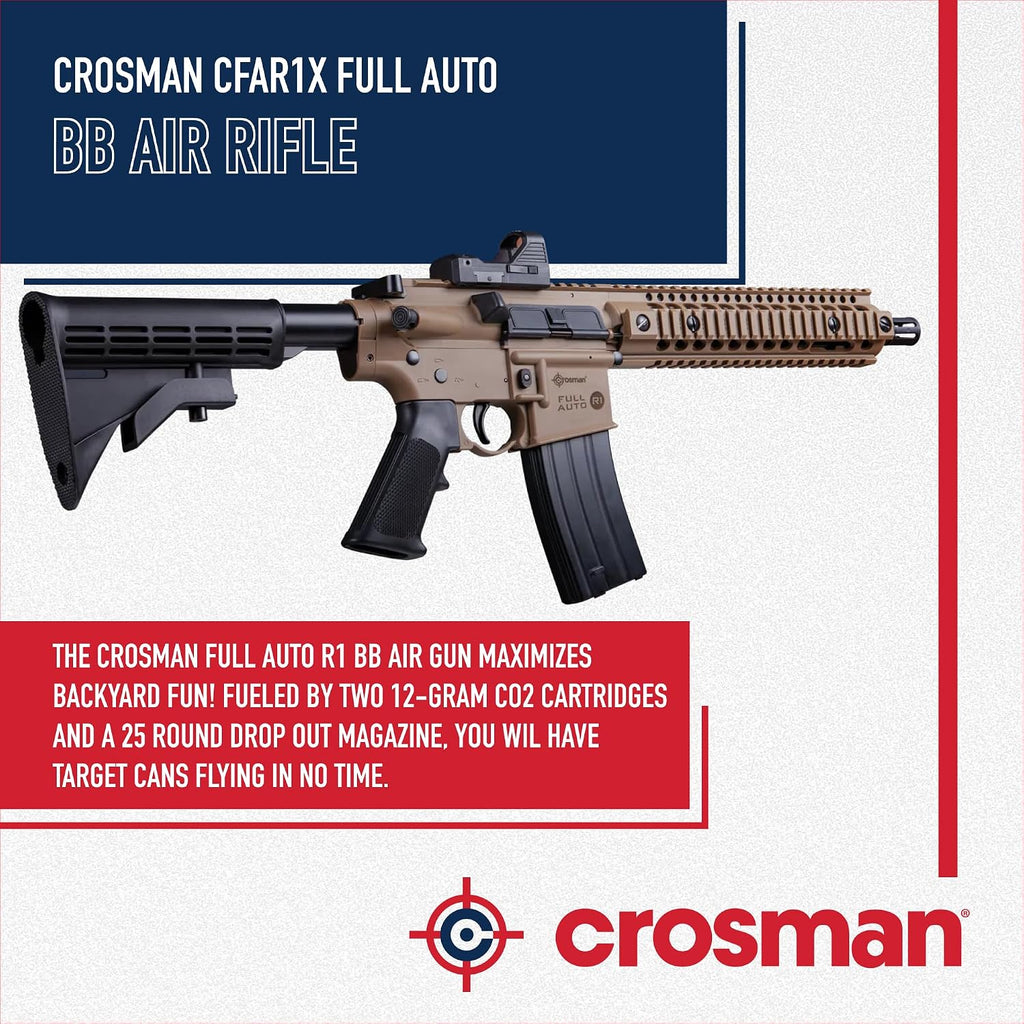 Crosman Full Auto R1 CO2 BB Air Rifle Series