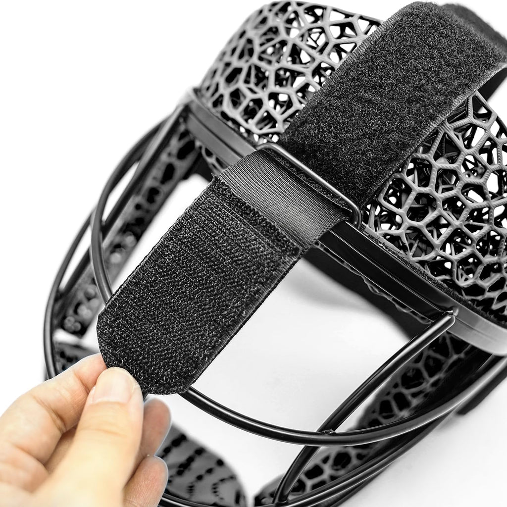 GY Field Hockey Face Mask Men/Women/Youth with 4.5mm 304 Stainless Steel | Ortholite Foam Lining | Protective Rear Shell for Goalkeepers/Penalty Corner Defenders