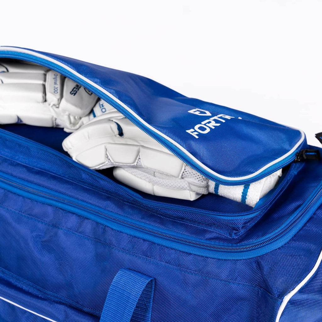 FORTRESS Original Wheelie Cricket Bag - Heavy duty wheels | Maximum Strength & Durability