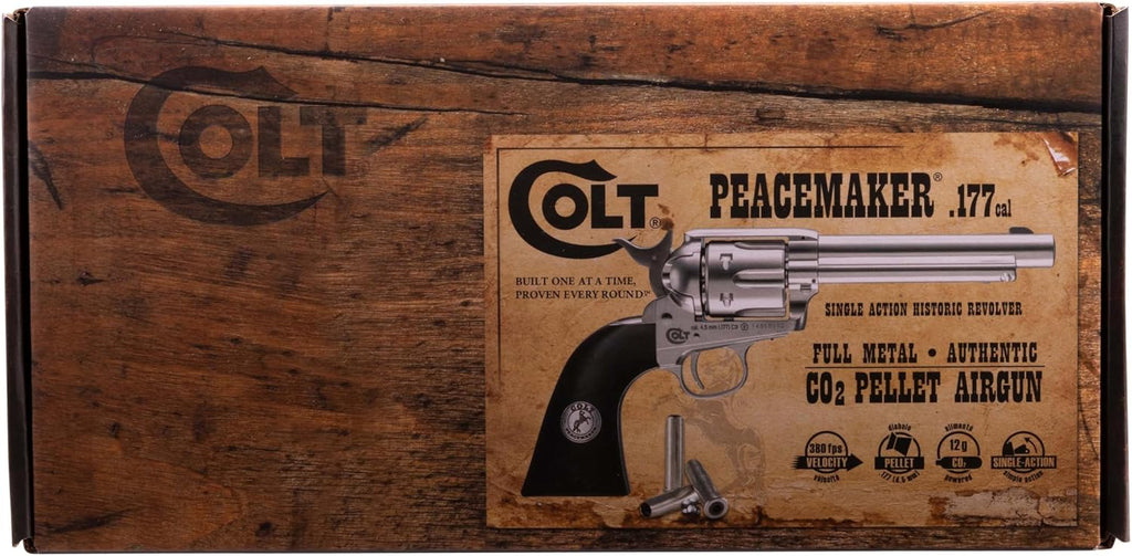 Umarex Colt Peacemaker Revolver Single Action Army Six-Shooter .177 Caliber Air Pistol