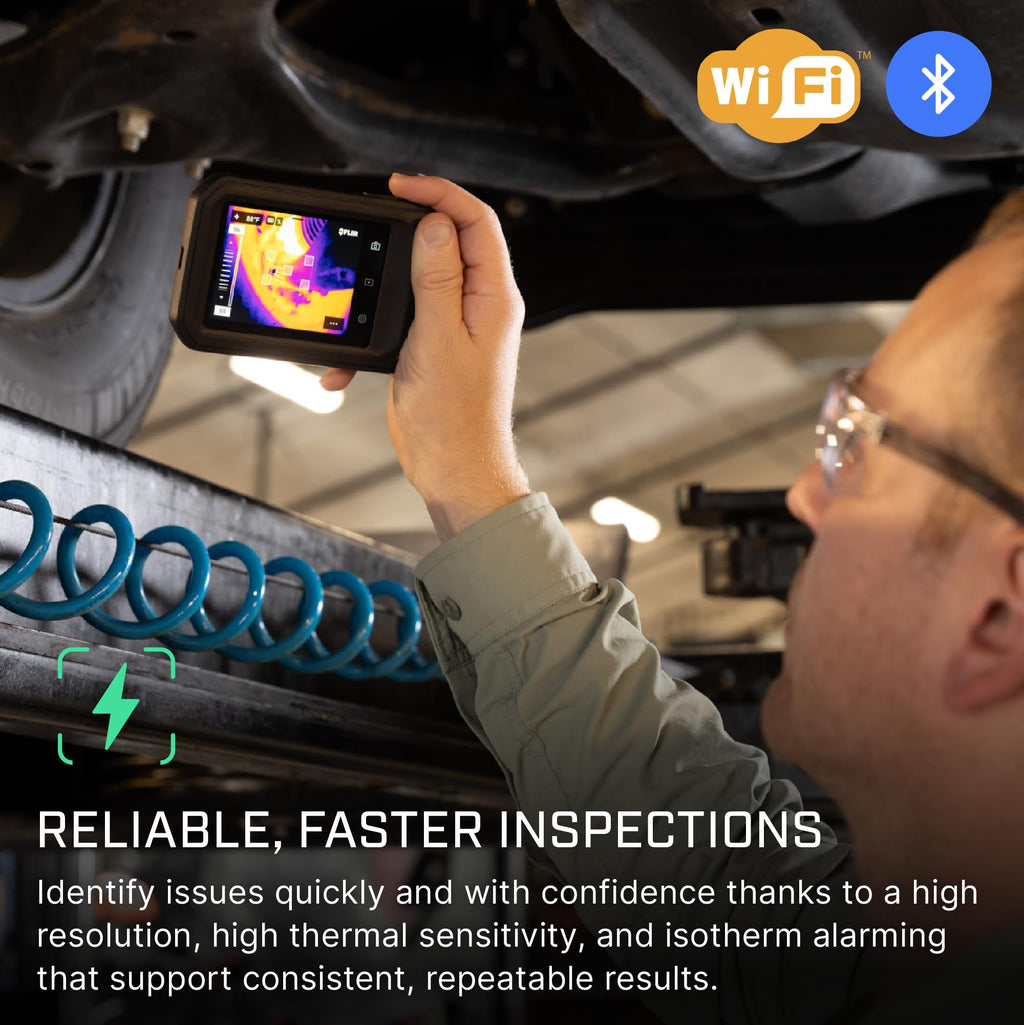 Flir C3-X Compact Thermal Imaging Camera, WiFi, 128x96 MSX, Ignite