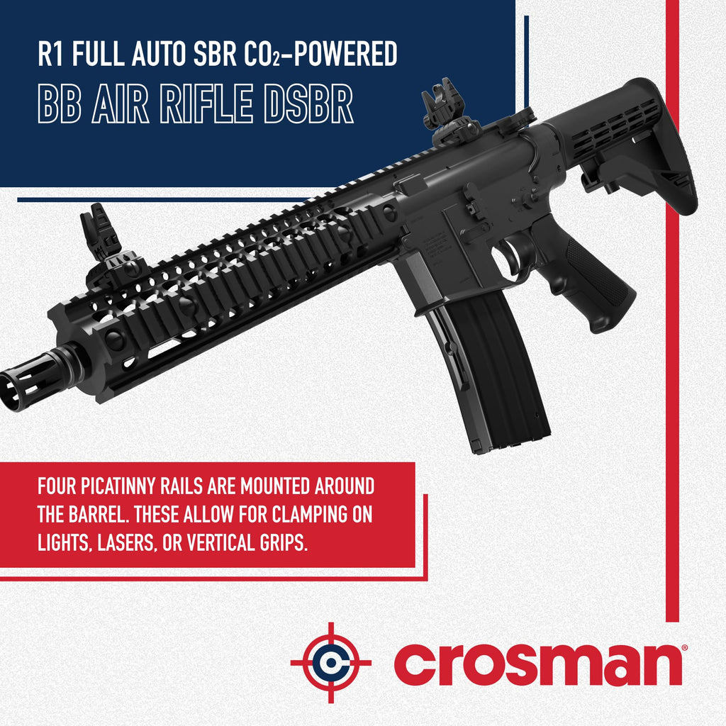 Crosman Full Auto R1 CO2 BB Air Rifle Series