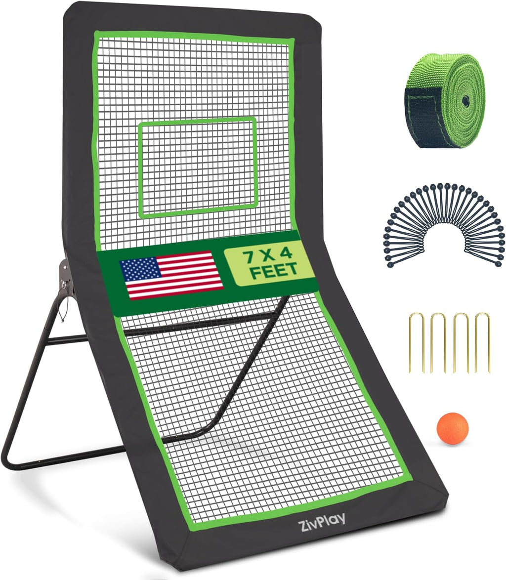 Lacrosse Rebounder for Backyard Lacrosse Bounce Back Net for Lax Practice