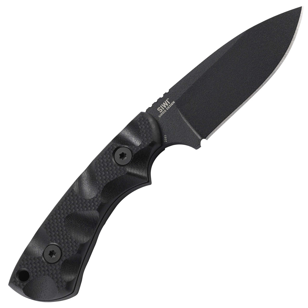 CRKT Ramadi EDC Fixed Blade Knife with Sheath, Coyote Brown, 2083
