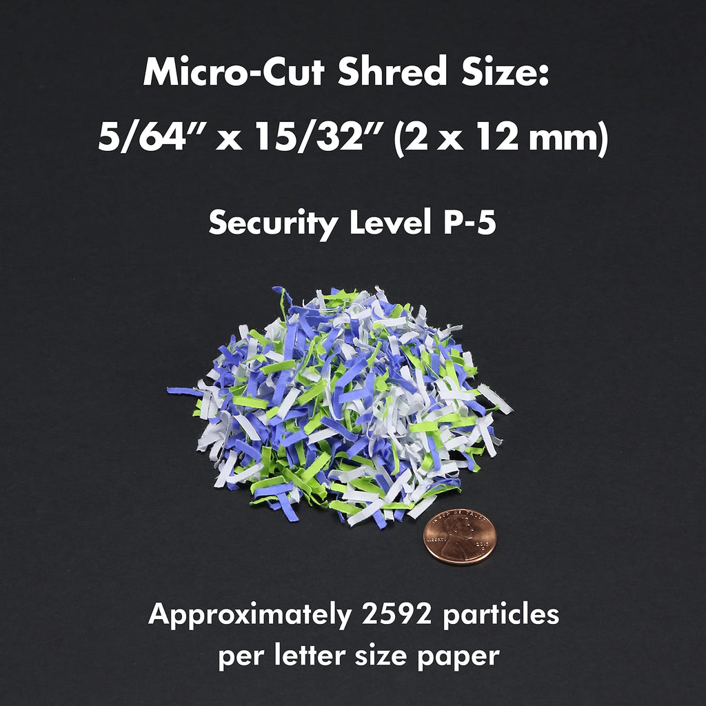 Aurora AU120MB 120-Sheet Auto Feed High Security Micro-Cut Paper Shredder / 30 Minutes (White/Black)