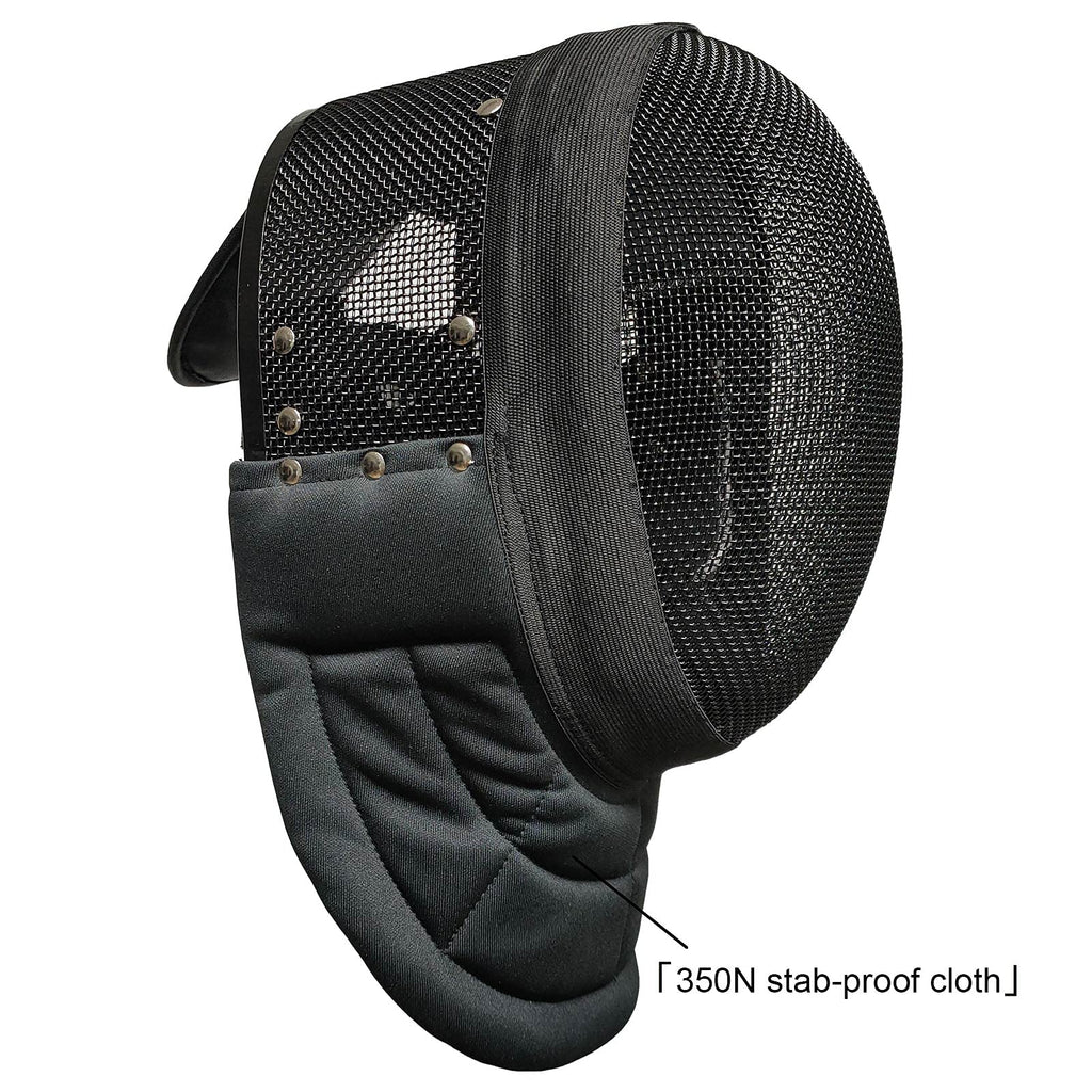 Fencing Coach Mask, Helmet, 350N Certified National Grade Masque, Fencing Protective Gear