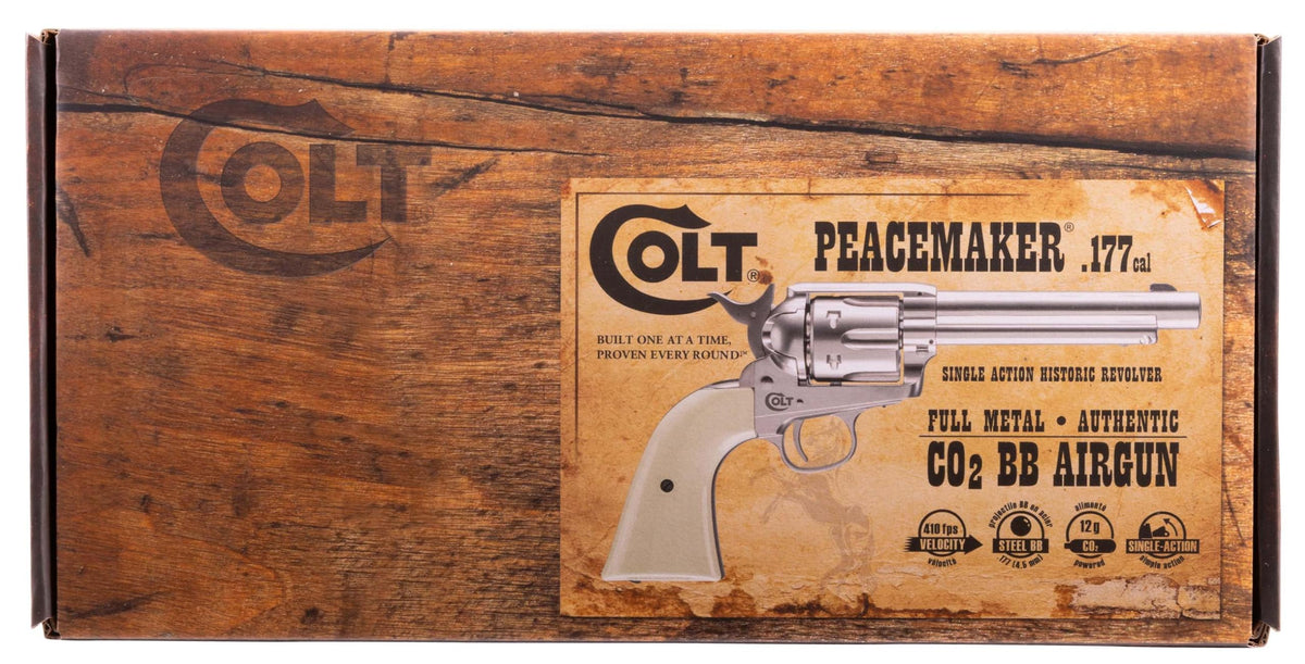 Umarex Colt Peacemaker Revolver Single Action Army Six-Shooter .177 Caliber Air Pistol