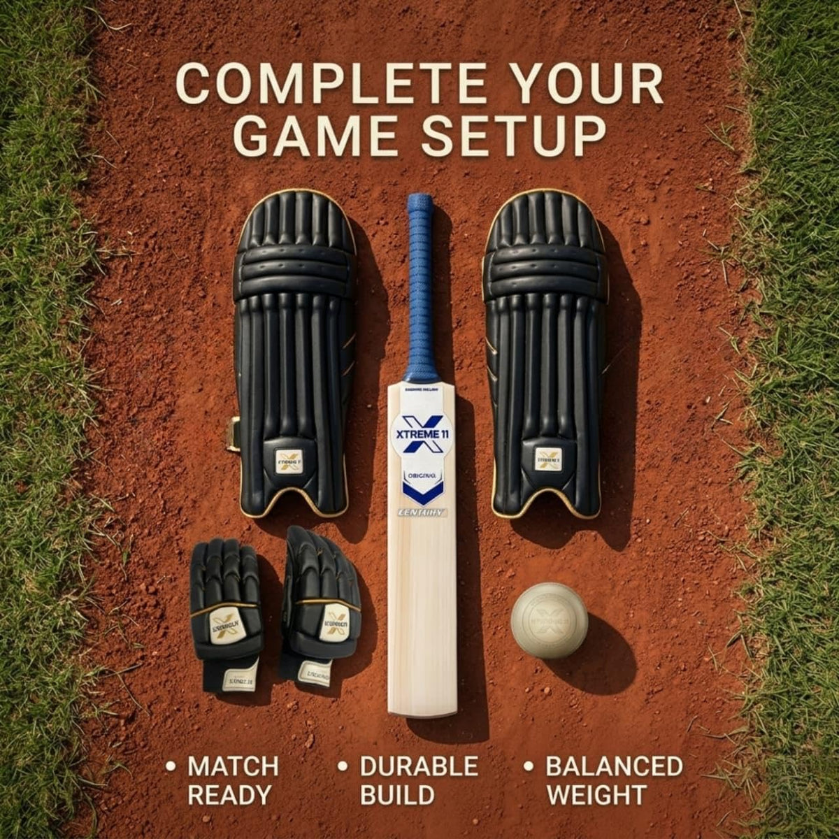Kashmir Willow Cricket Bat | Lightweight & Short Handle with 9+ Grains Un-Knocked | Ideal for Adults, Power Hitting, Daily Net Practice, Club Matches, Hard Ball and Backyard Cricket Practice