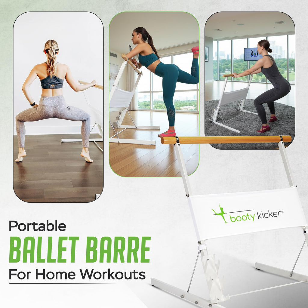 Portable Folding Exercise Bar for Barre, Balance and Ballet Home Workouts