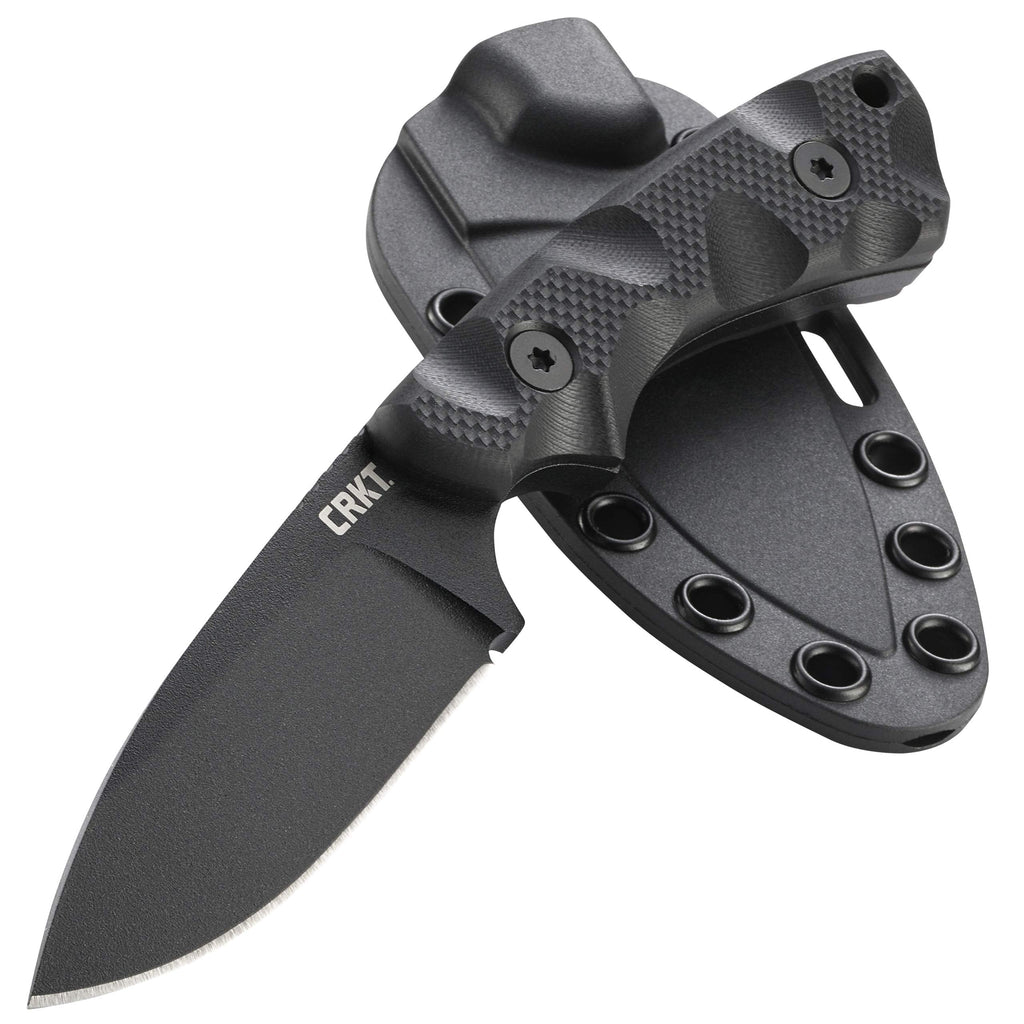 CRKT Ramadi EDC Fixed Blade Knife with Sheath, Coyote Brown, 2083