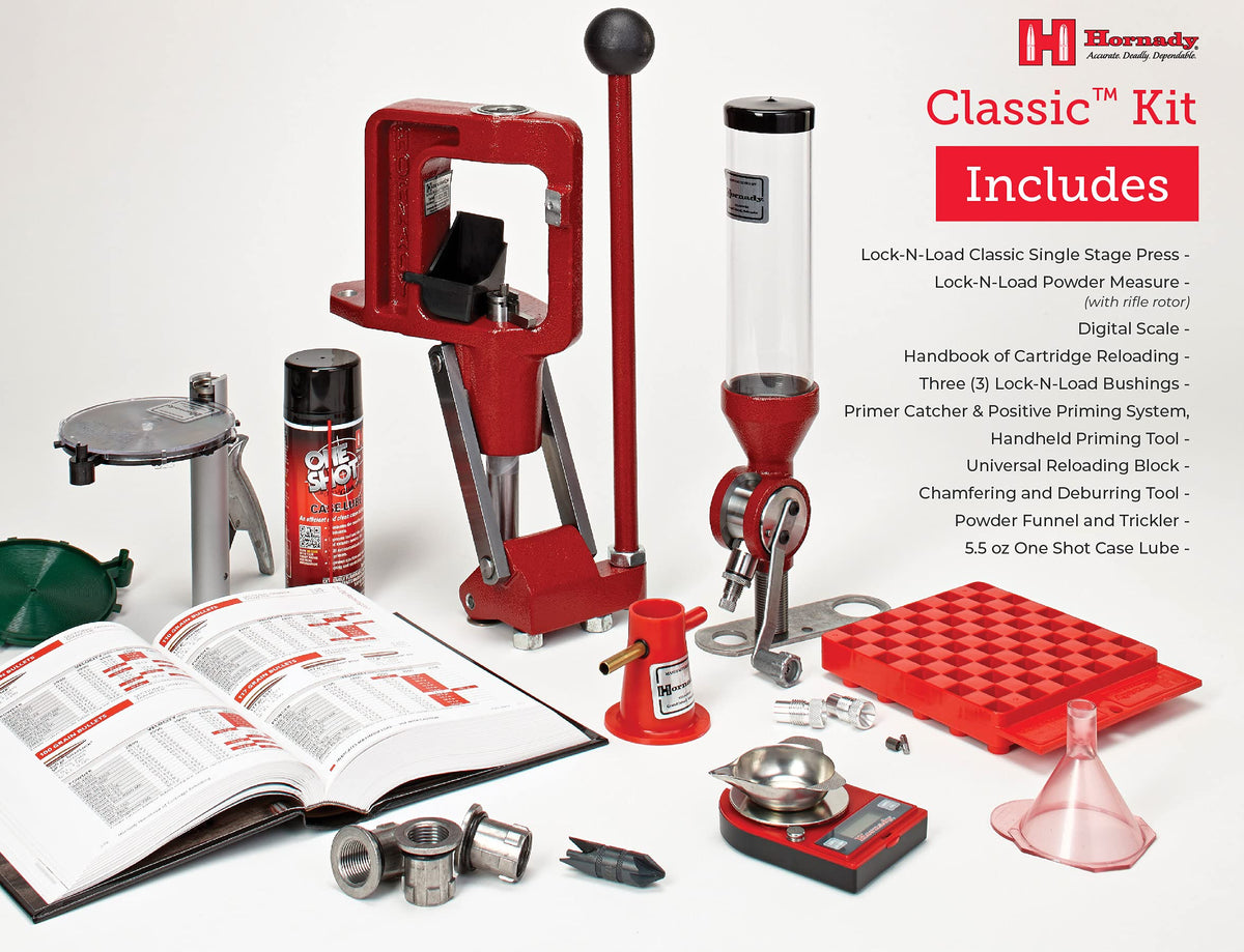 Hornady Lock-N-Load Classic Reloading Press Kits