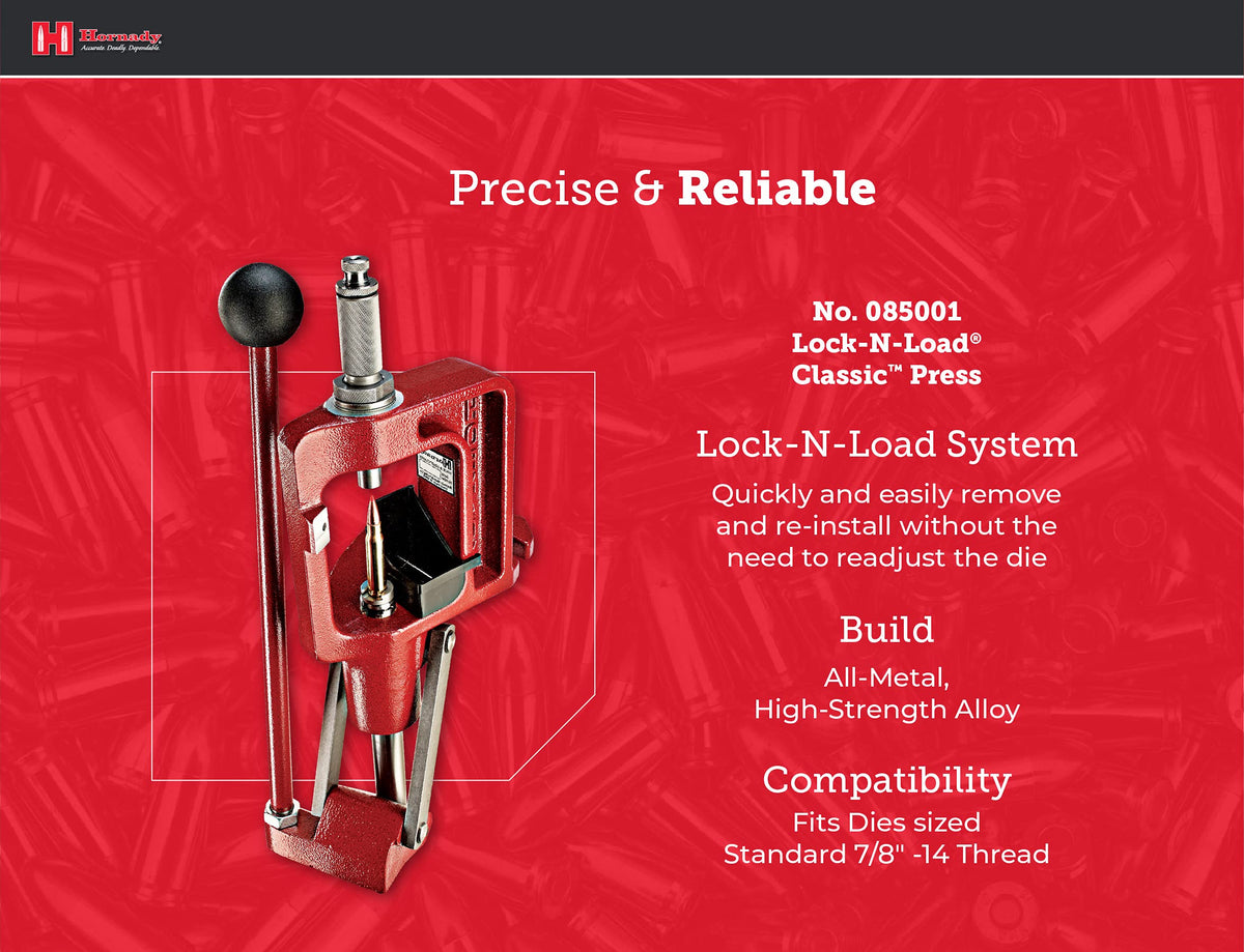 Hornady Lock-N-Load Classic Reloading Press Kits