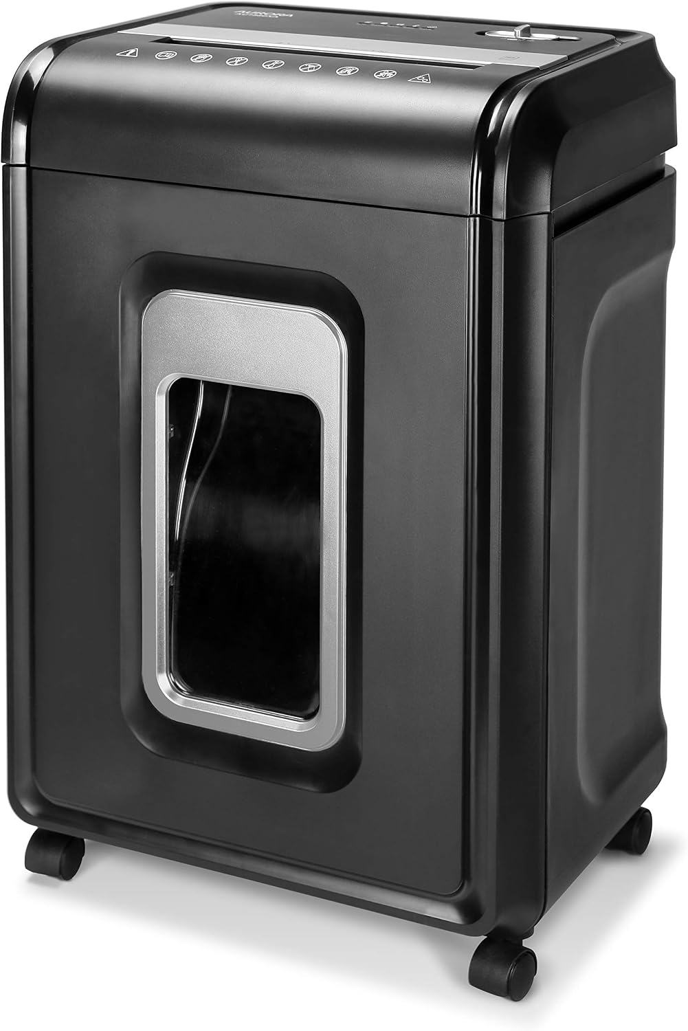 Aurora AU1880XA Heavy Duty Anti-Jam 18-Sheet Crosscut Shredder/60 Min Run Time/ 7-Gallon Pullout Basket and Casters