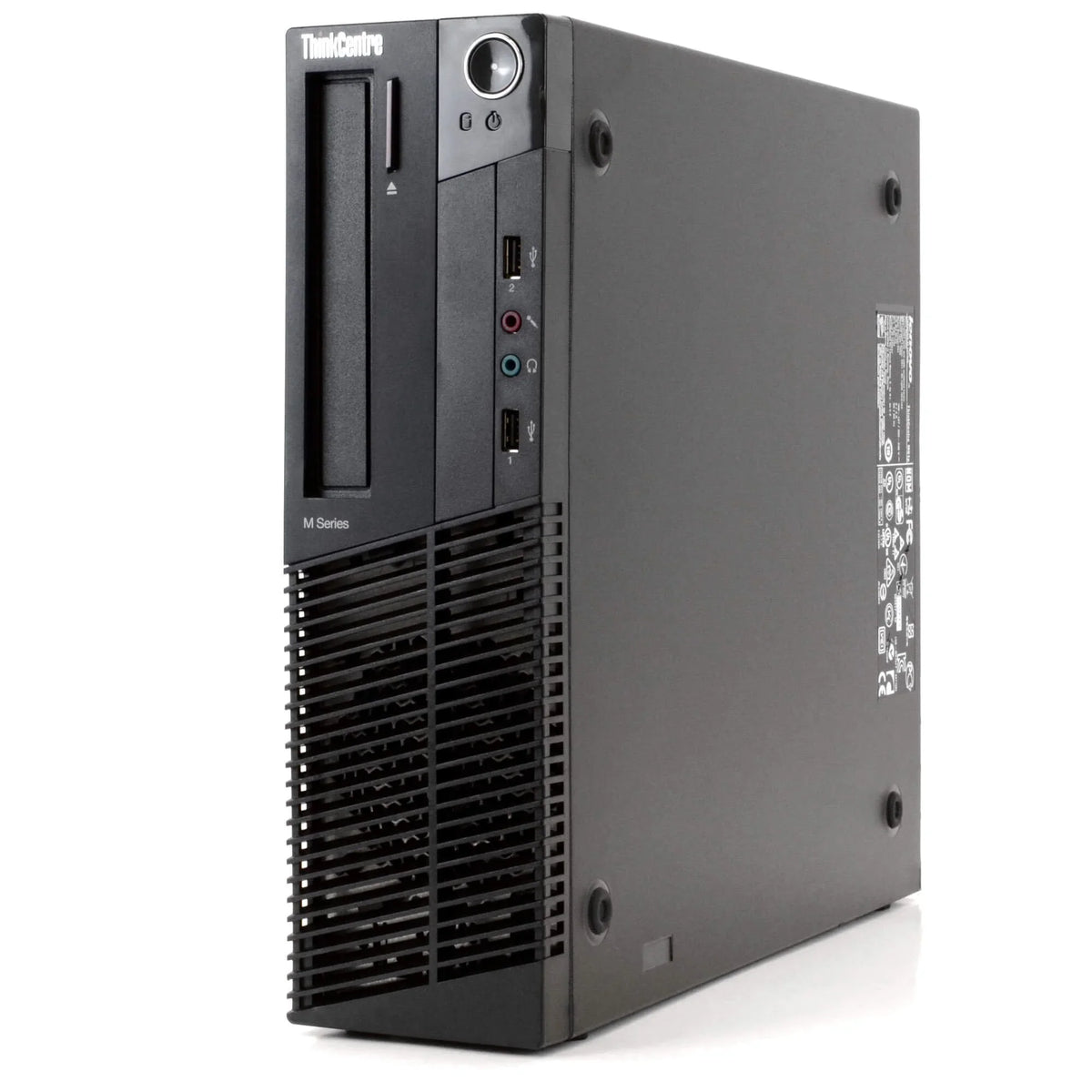 Pre-Owned Lenovo M92P Desktop Computer PC - Intel Quad-Core i5, 1TB HDD, 4GB DDR3 RAM, Windows 10 Pro, DVD, WIFI, 22in Monitor, RGB Keyboard and Mouse (Refurbished: Good)