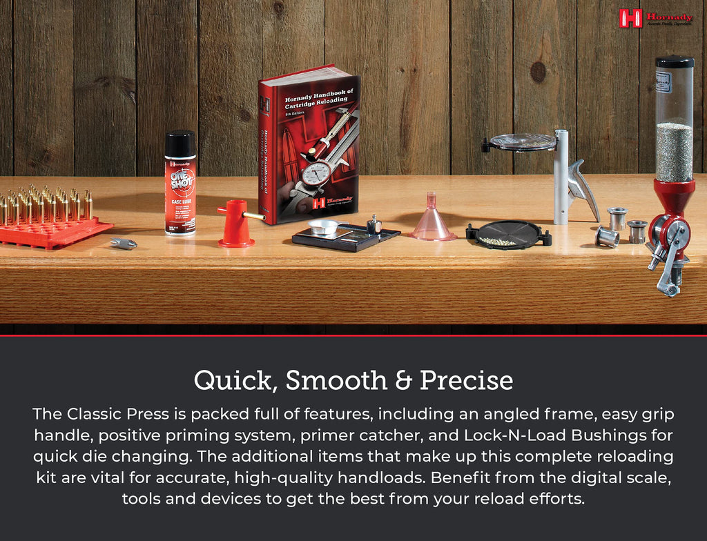 Hornady Lock-N-Load Classic Reloading Press Kits