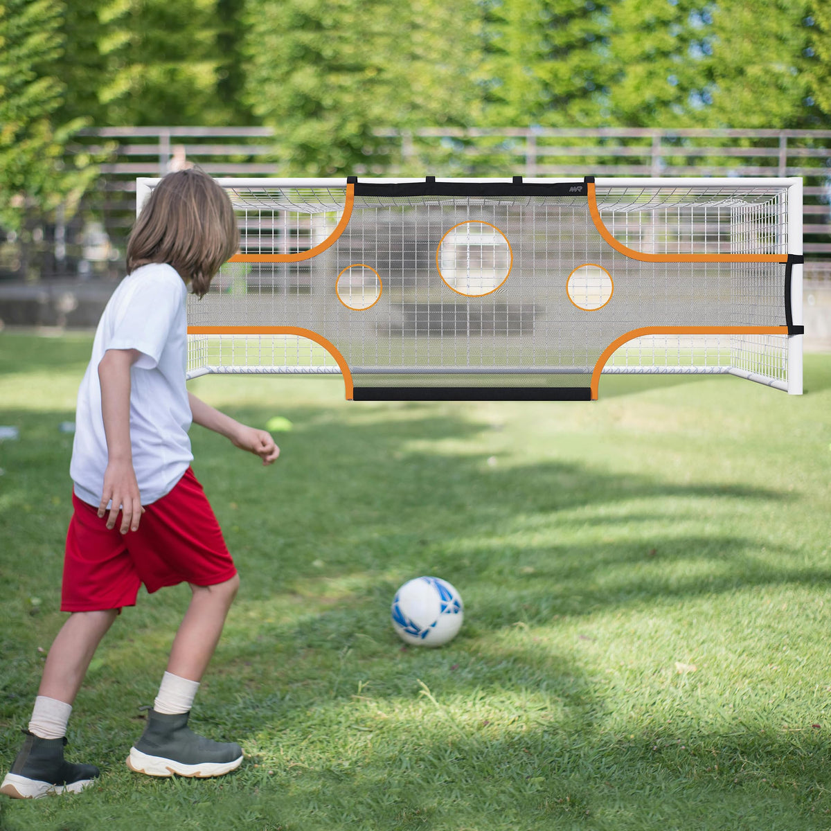 MR Soccer Goal Target Sheet, Field Net, Professional Shooting Practice Aid