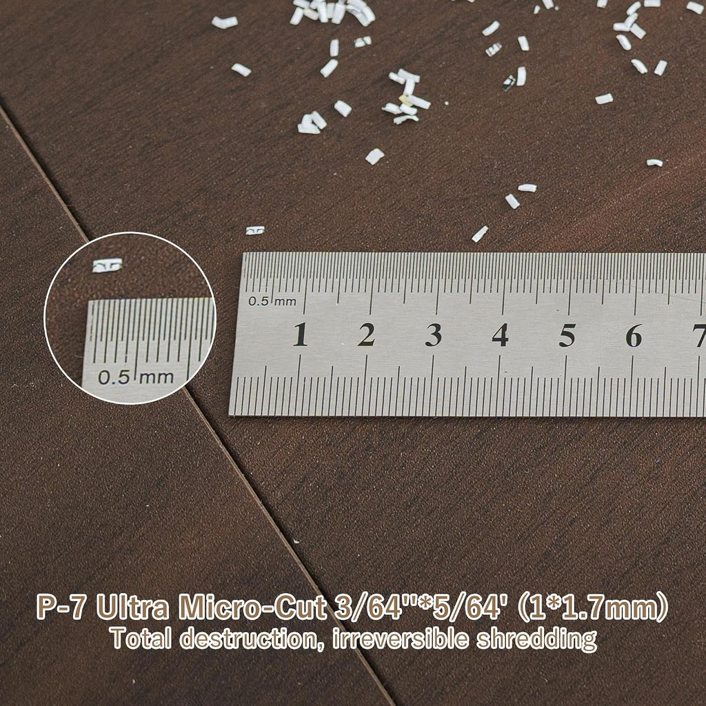 Professional Commercial Paper Shredder P-7 Security Micro-Cut