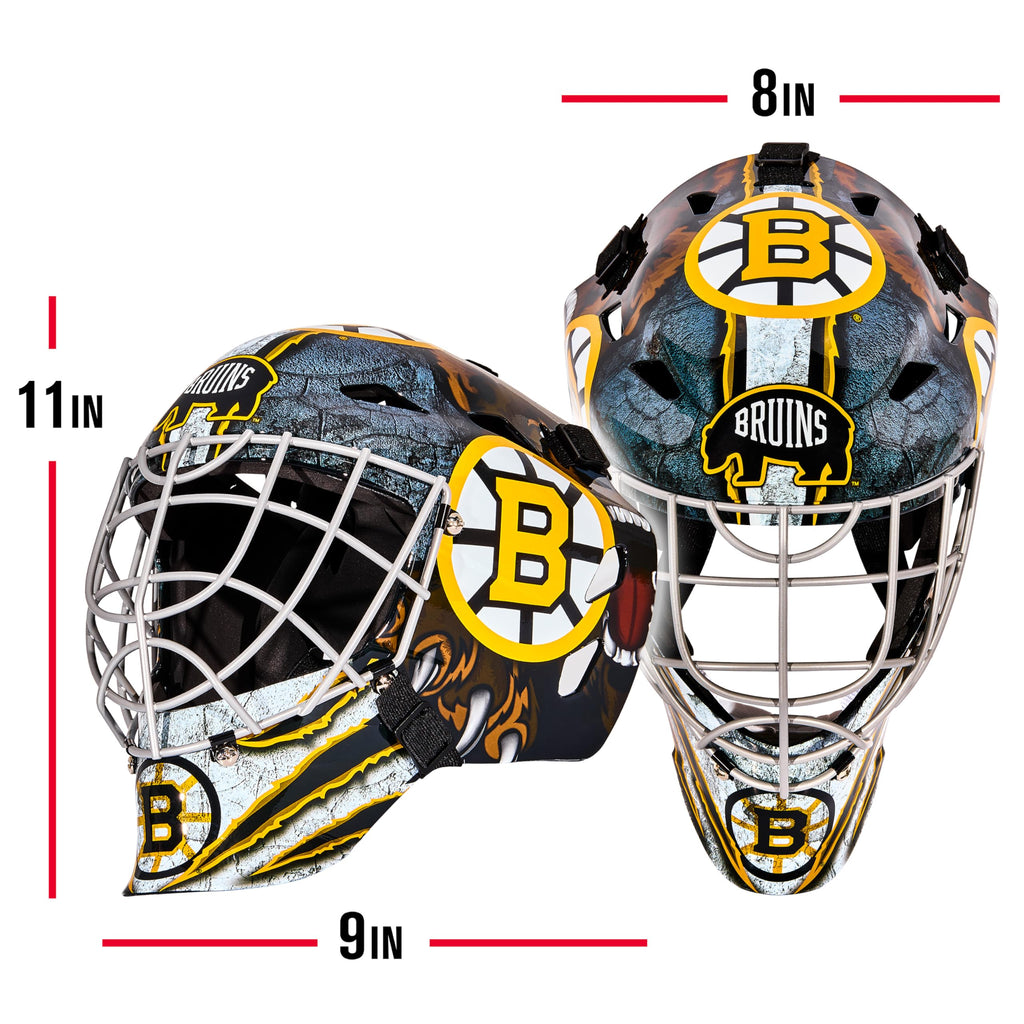 Franklin Sports Team Licensed NHL Hockey Goalie Face Mask - Goalie Mask for Kids Street Hockey - Youth NHL Team Street Hockey Masks