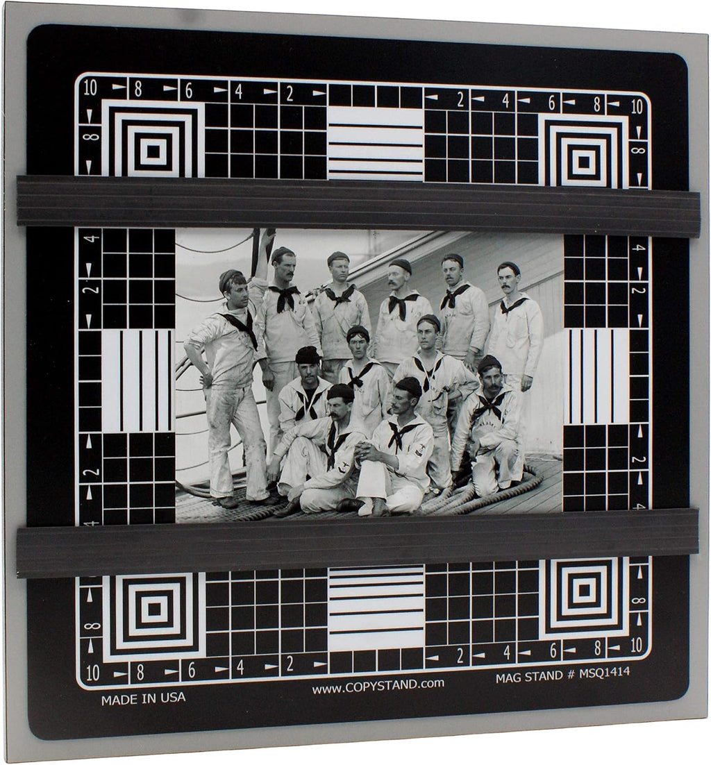 Photography & Videography Floating Magnetic Board, Copy Holder, #1414MSQ for Quick Focusing and Copying with Your Digital Camera, or Smartphone