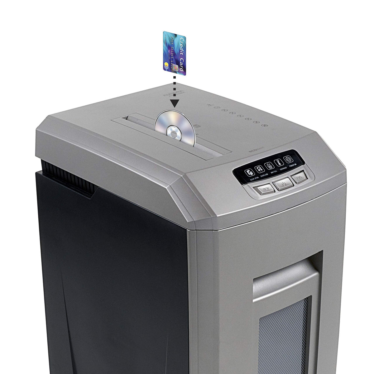 Aurora AU120MB 120-Sheet Auto Feed High Security Micro-Cut Paper Shredder / 30 Minutes (White/Black)