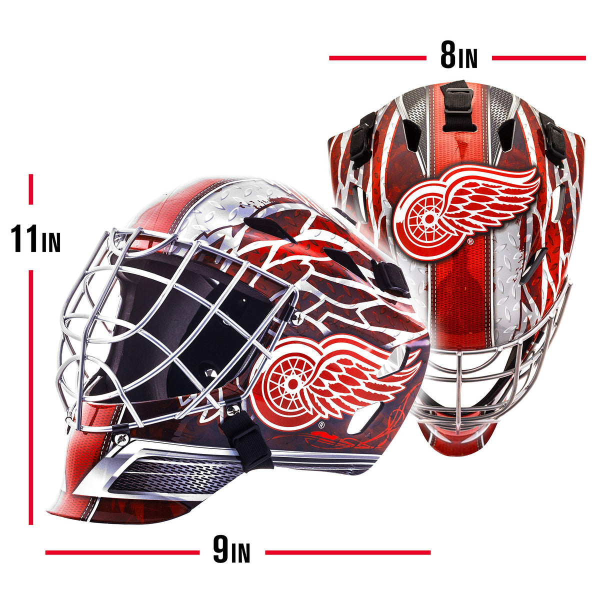 Franklin Sports Team Licensed NHL Hockey Goalie Face Mask - Goalie Mask for Kids Street Hockey - Youth NHL Team Street Hockey Masks