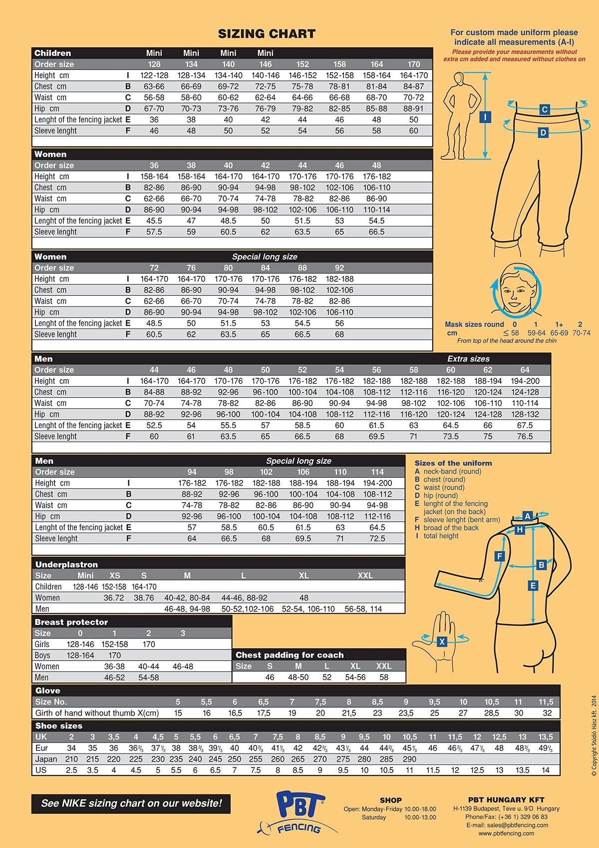 RF PBT INOX, Washable Electric Fencing Foil Jacket, Lame, Women's