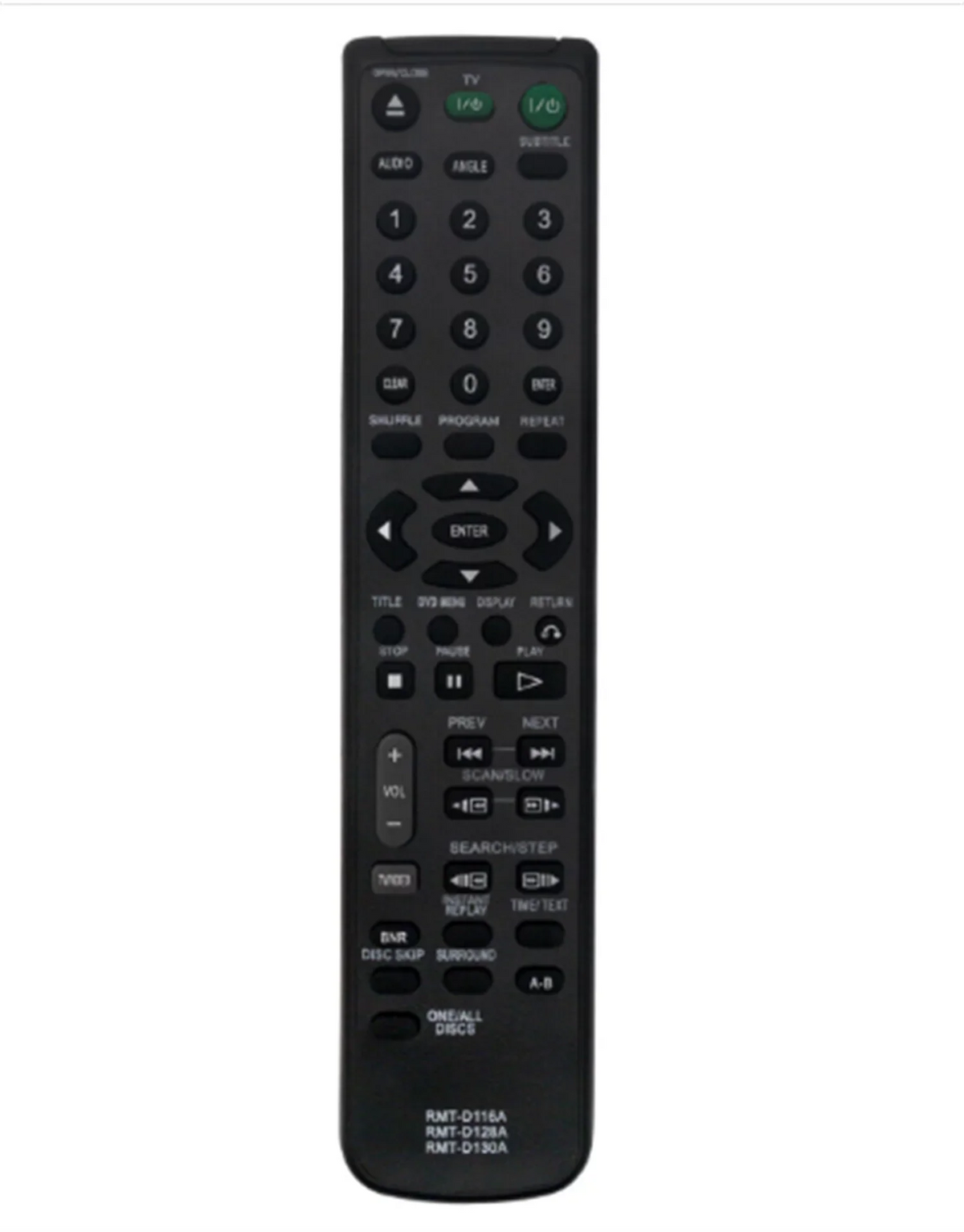 New RMT-D116A RMT-D128A RMT-D130A Replace Remote Control Compatible with Sizeony CD Player DVP-NSize400D