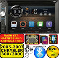 05 06 07 CHRYSizeLER 300 BLUETOOTH TOUCHSizeCREEN CD DVD USizeB AUX CAR RADIO SizeTEREO PKG