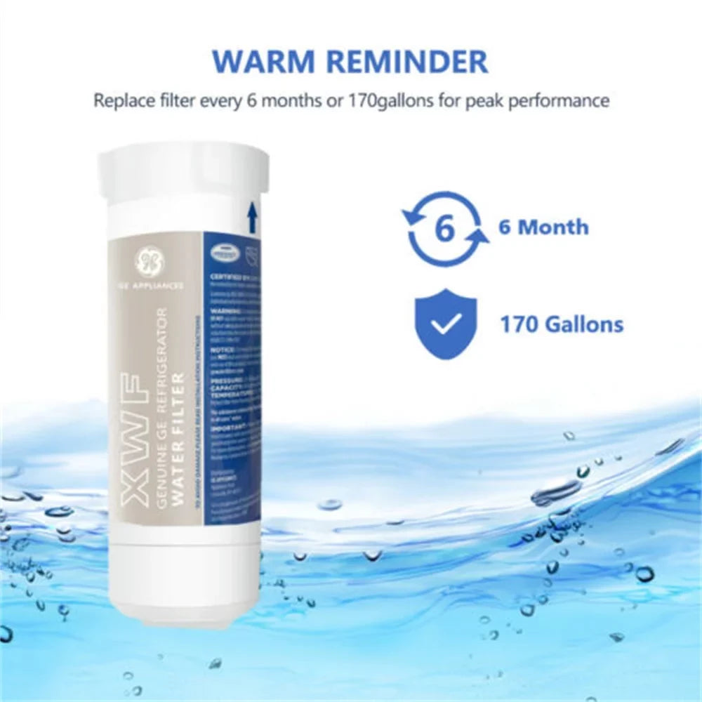 (4 Pack)XWF Replacement XWF Appliances Refrigerator Water Filter, Not Fit XWFE