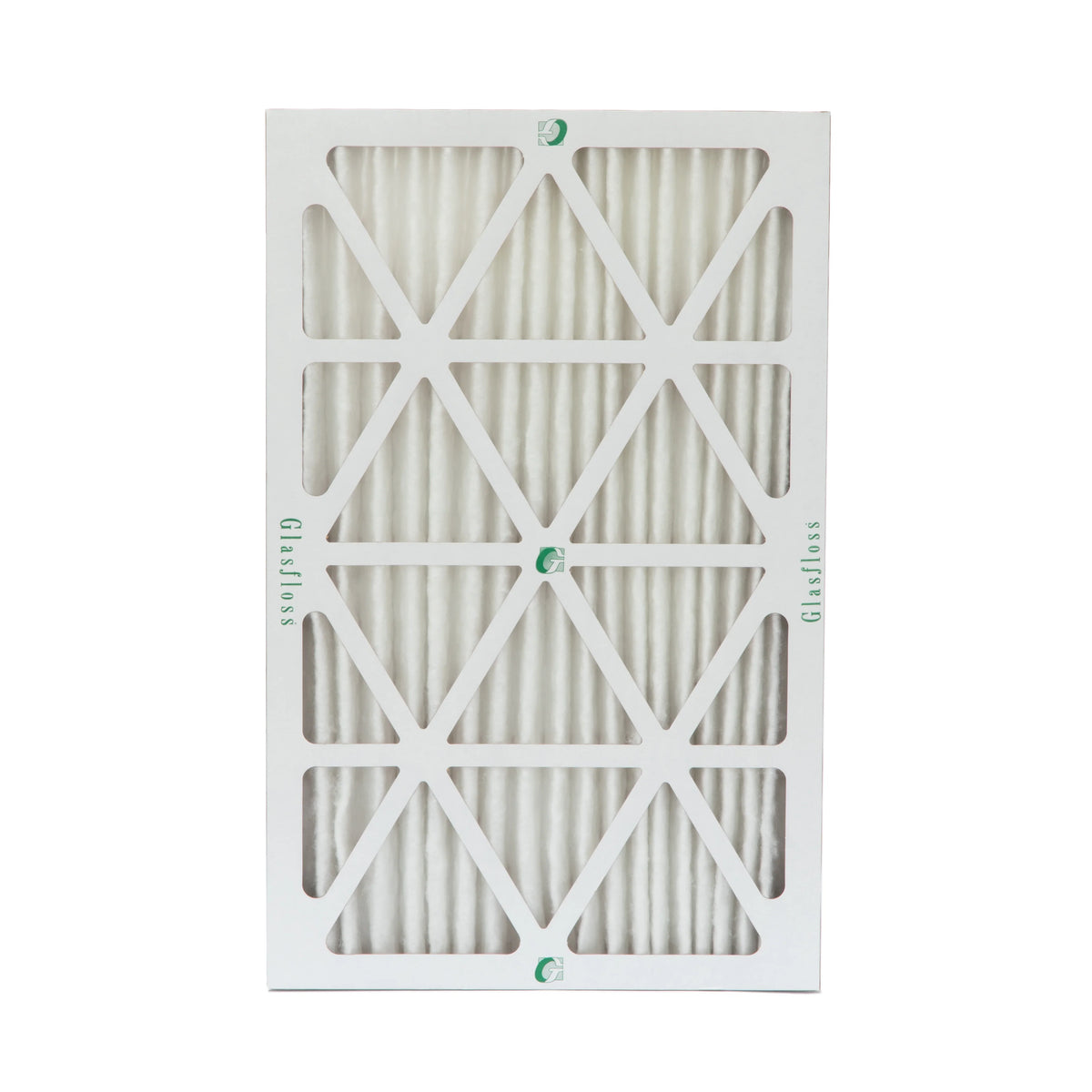 3 Pack of 16x25x2 MERV 13 Pleated 2" Inch Air Filters by Glasfloss. Actual Sizeize: 15-1/2 x 24-1/2 x 1-3/4