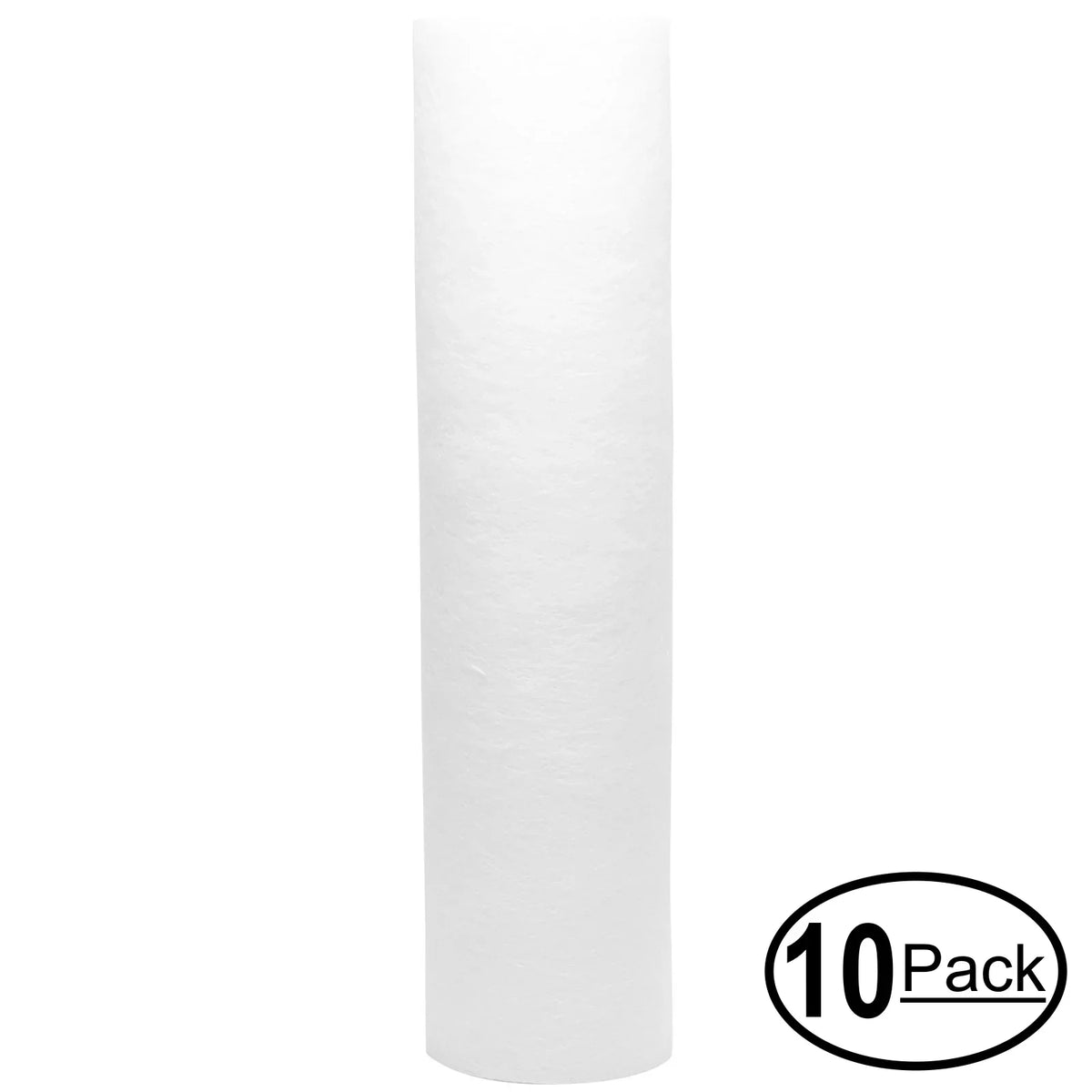 10-Pack Replacement for USize Water Sizeystems 300-H-2510C-B Polypropylene Sizeediment Filter - Universal 10-inch 5-Micron Cartridge for USize Water Blue Commercial Filter Housing - Denali Pure Brand