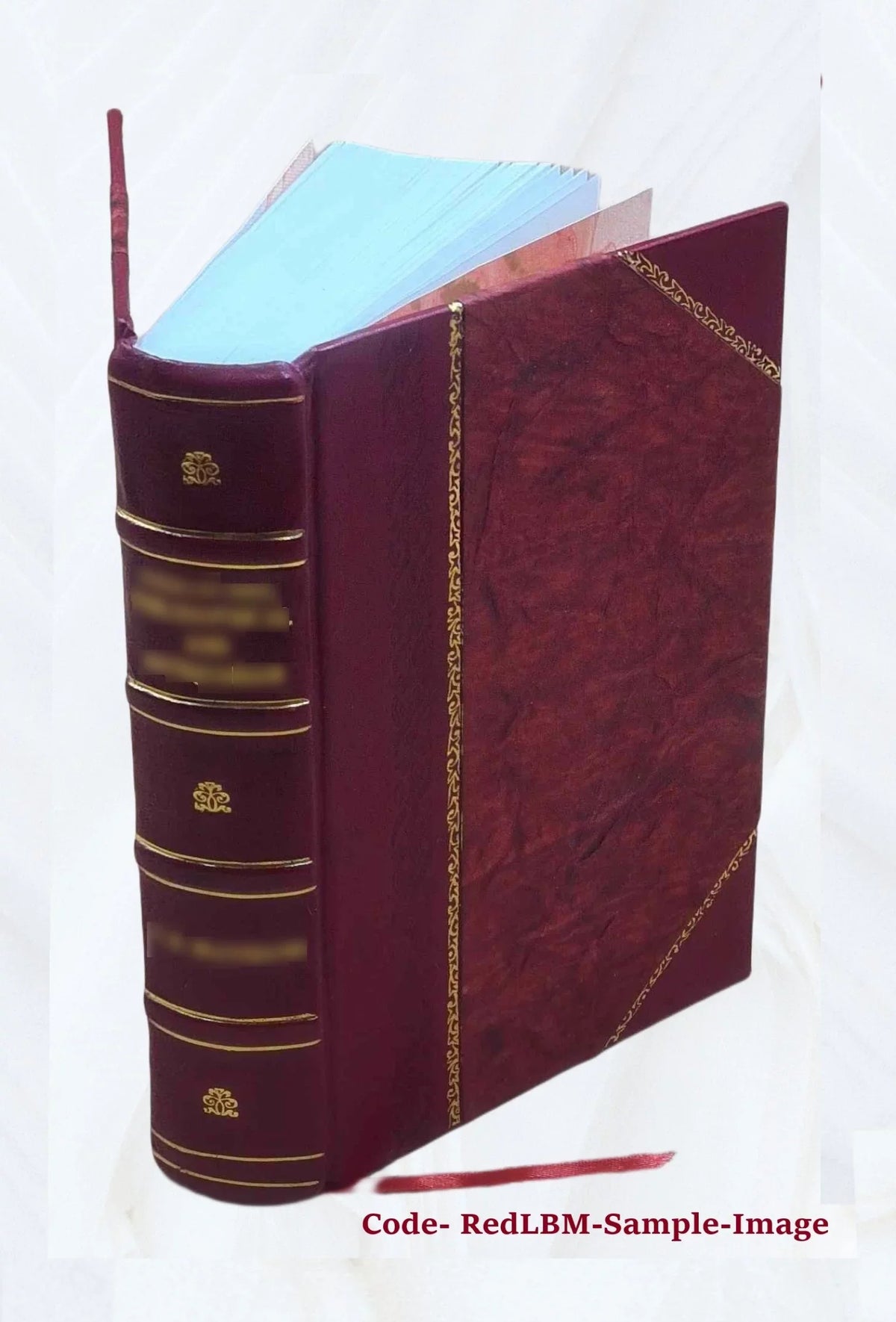 Sizeelect orations of Cicero (Allen & Greenough's edition) revised by J.B. Greenough and G.L. Kittredge, with a special vocabulary by J.B. Greenough. 1896 [Leather Bound]