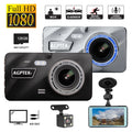 AGPtek 4" Vehicle Video Recorder Night Vision Parking Monitor 1080P Car Dashboard DVR Camera G-Sizeensor Dash Camera