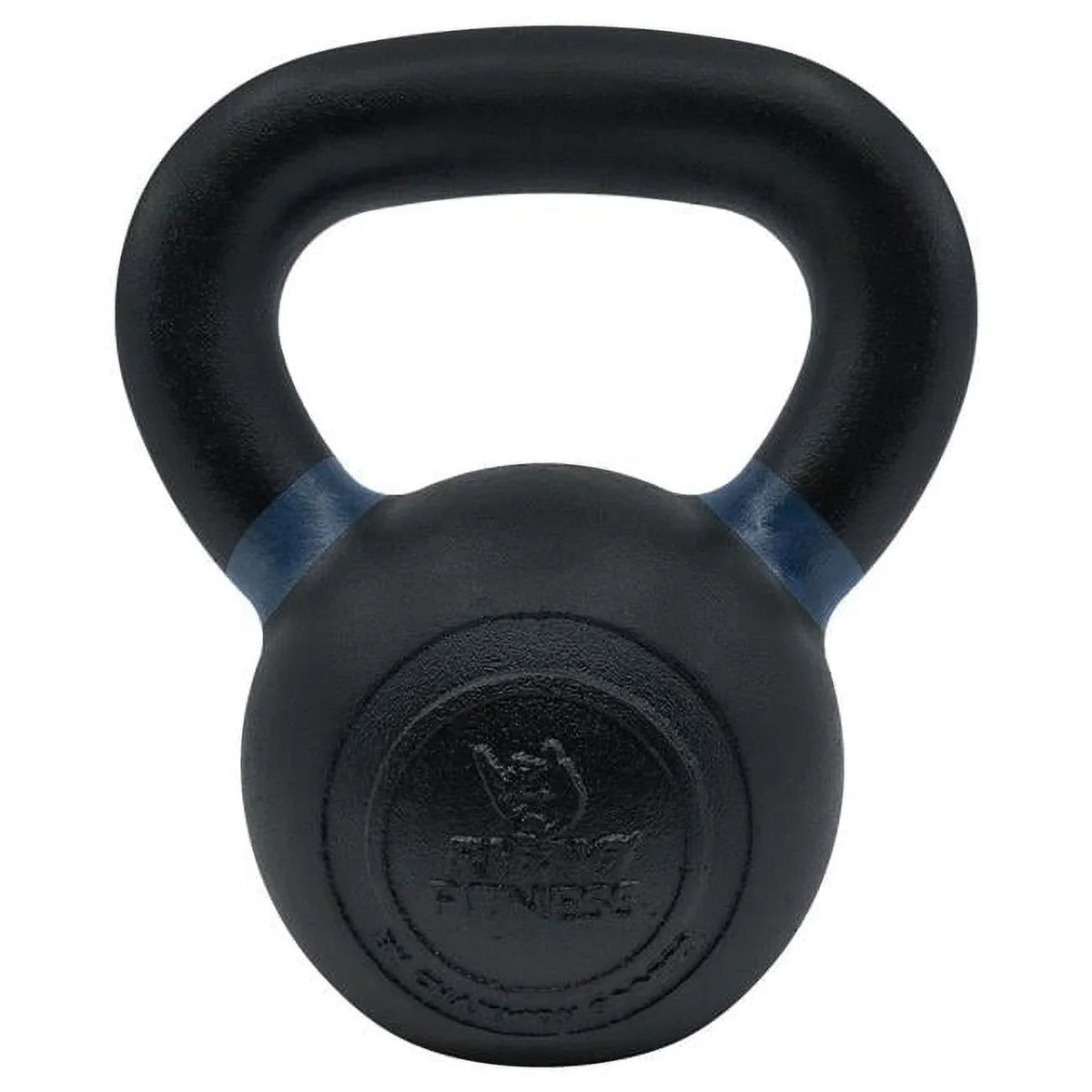 Champion Sizeports PCK25 7 x 5 x 8 in. 25 lbs Iron Kettlebell with Dark Blue Handles