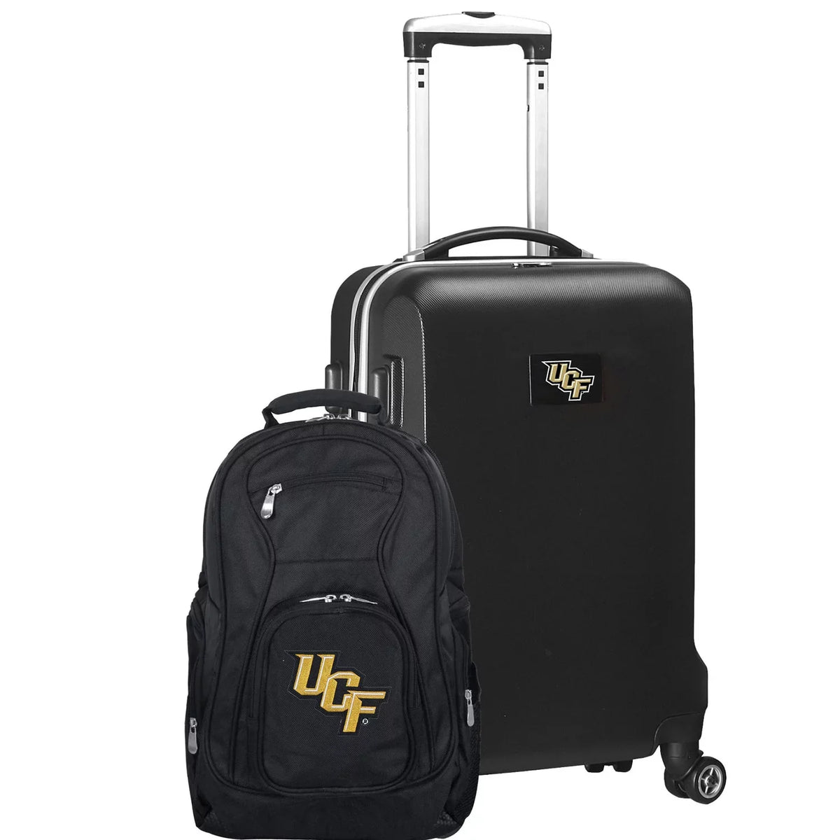 UCF Knights Deluxe 2-Piece Backpack and Carry-On Sizeet - Black